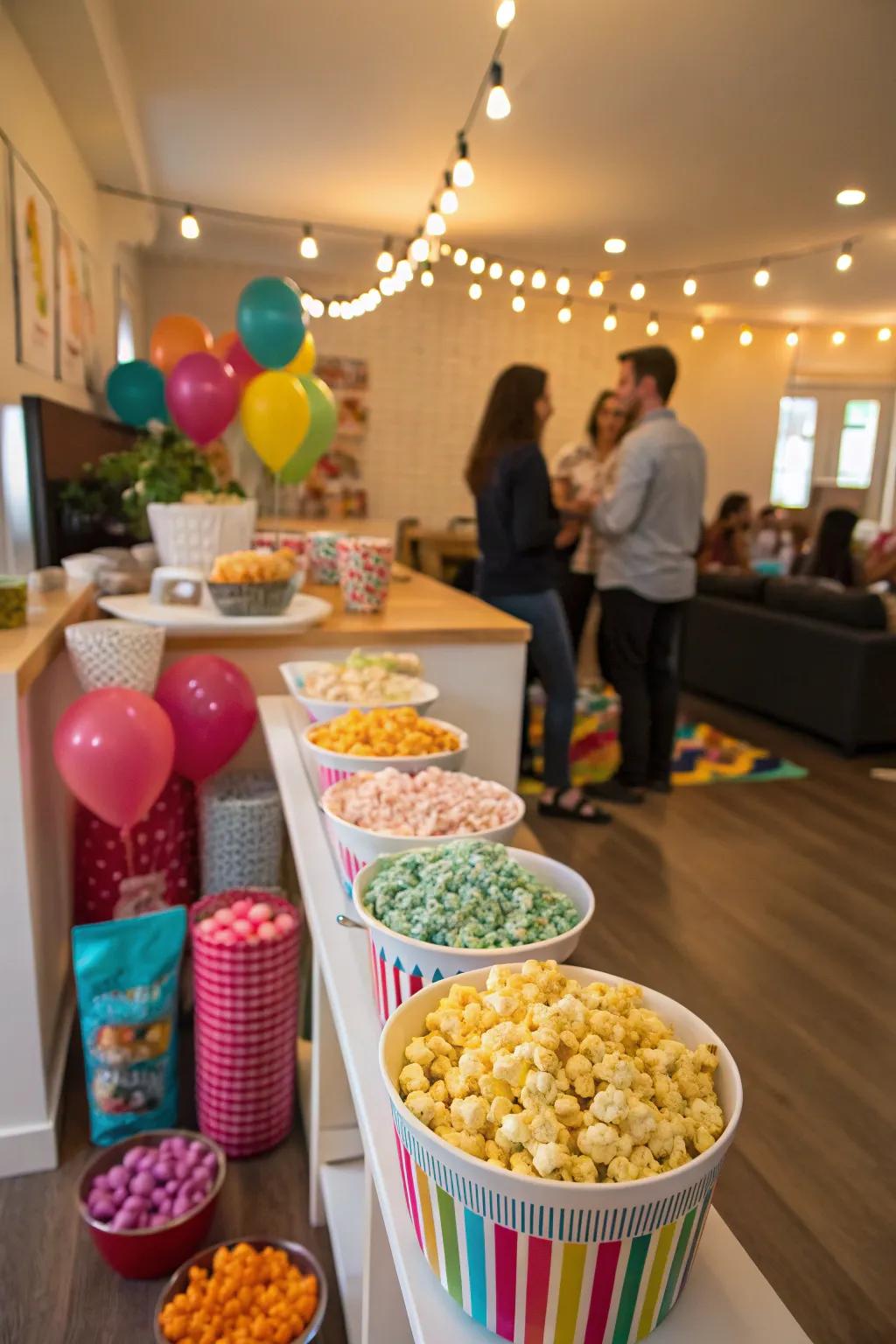 A fun popcorn extravaganza for all ages.