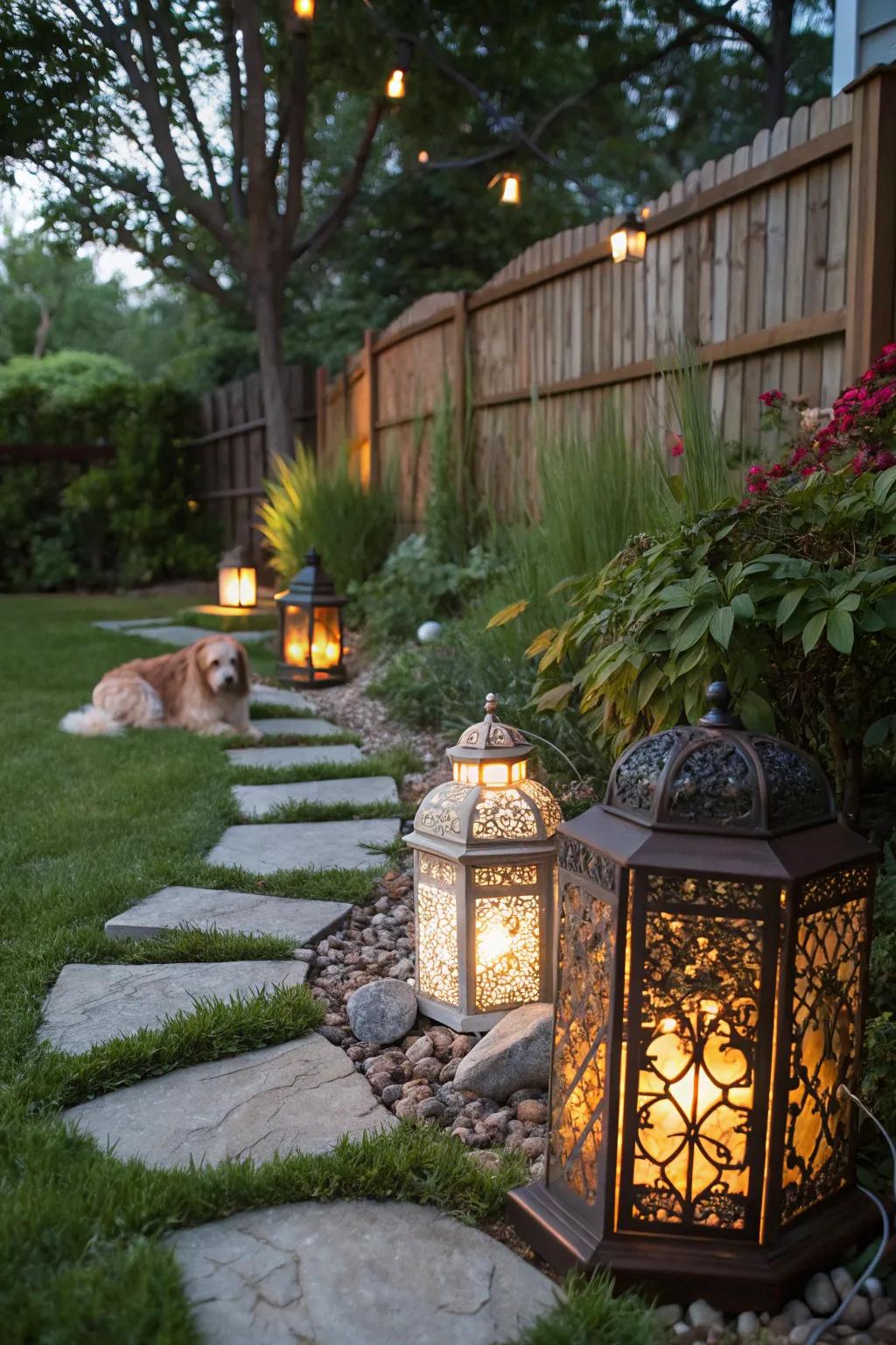Decor pieces add charm without hindering play.