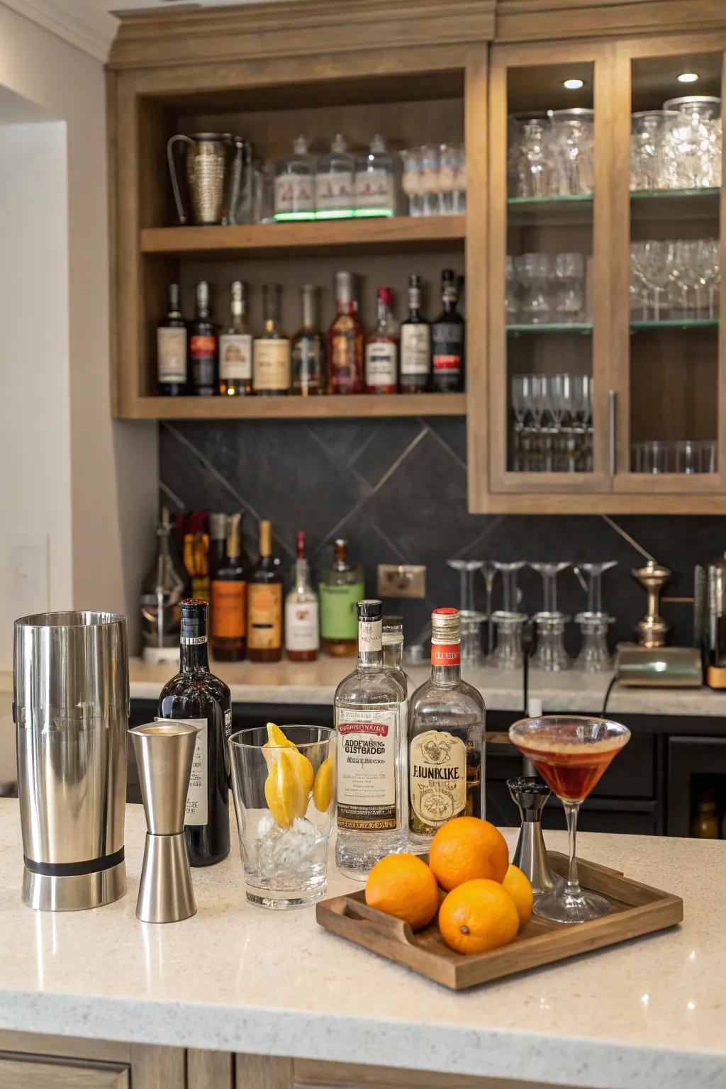 Agitate your Easter through a mixed drink artistry seminar.