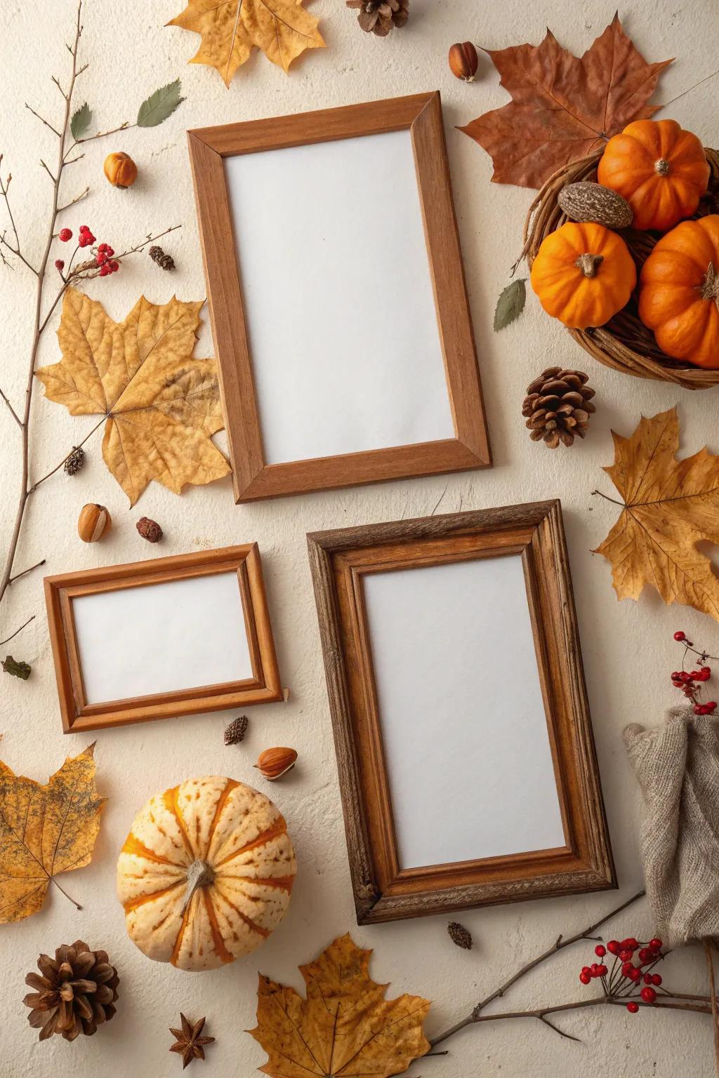 Periodic frames delivering a refreshed vista to the chamber.