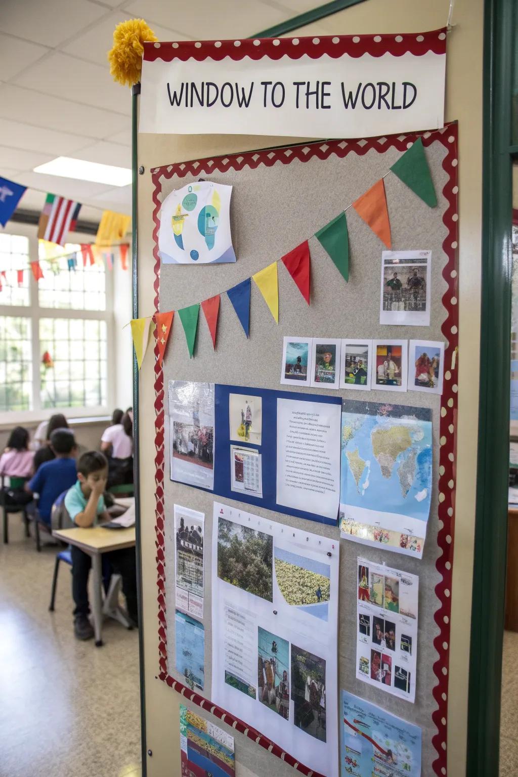 Connecting cultures with a 'World View' display