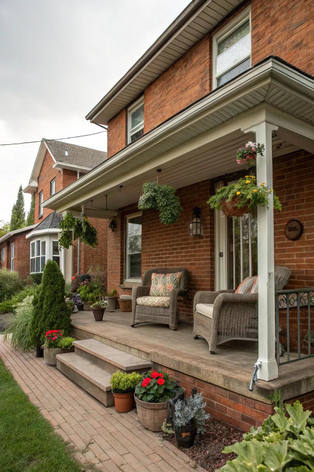 A welcoming entryway adds charm and warmth to any home.