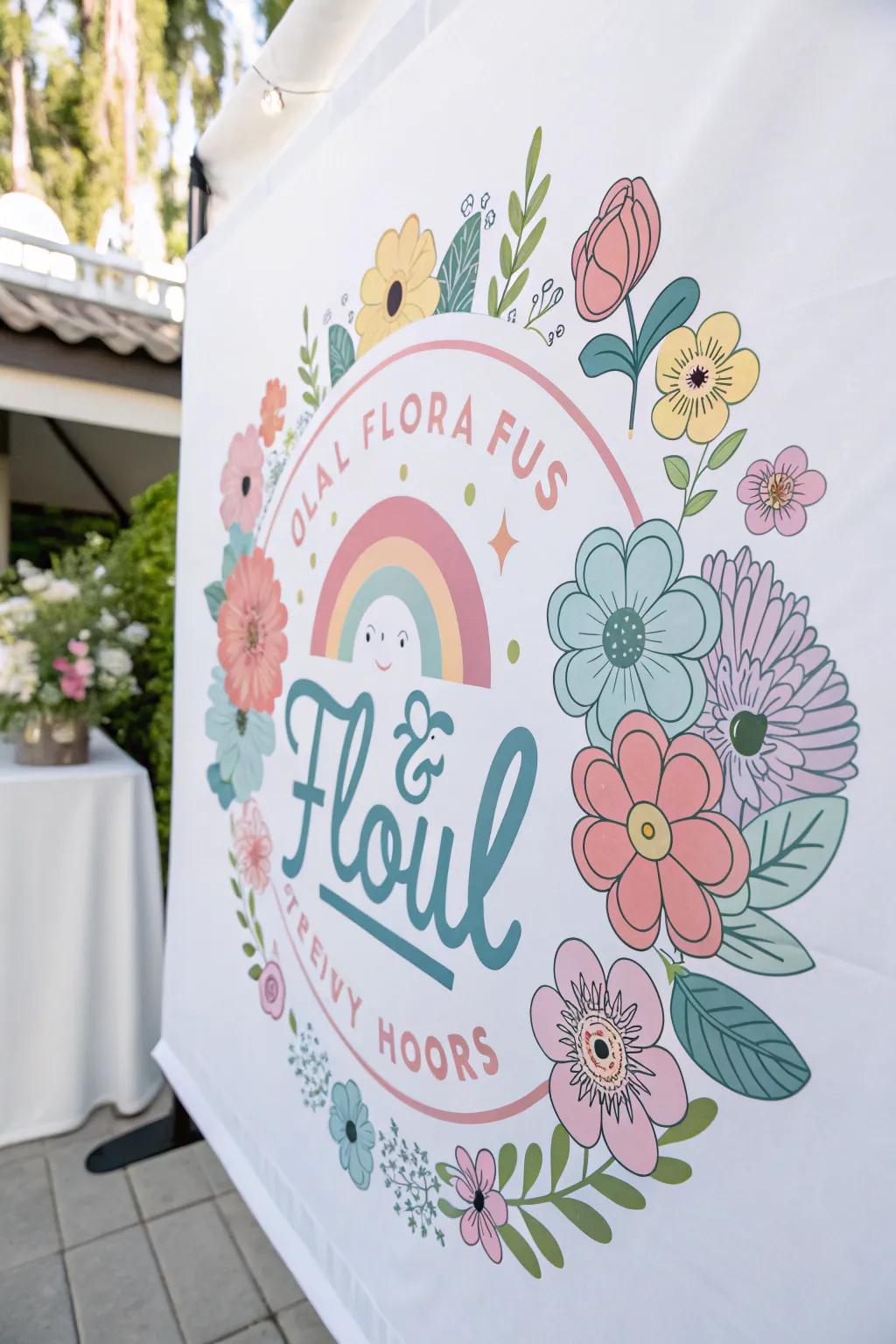 Pastel colors convey freshness and energy.