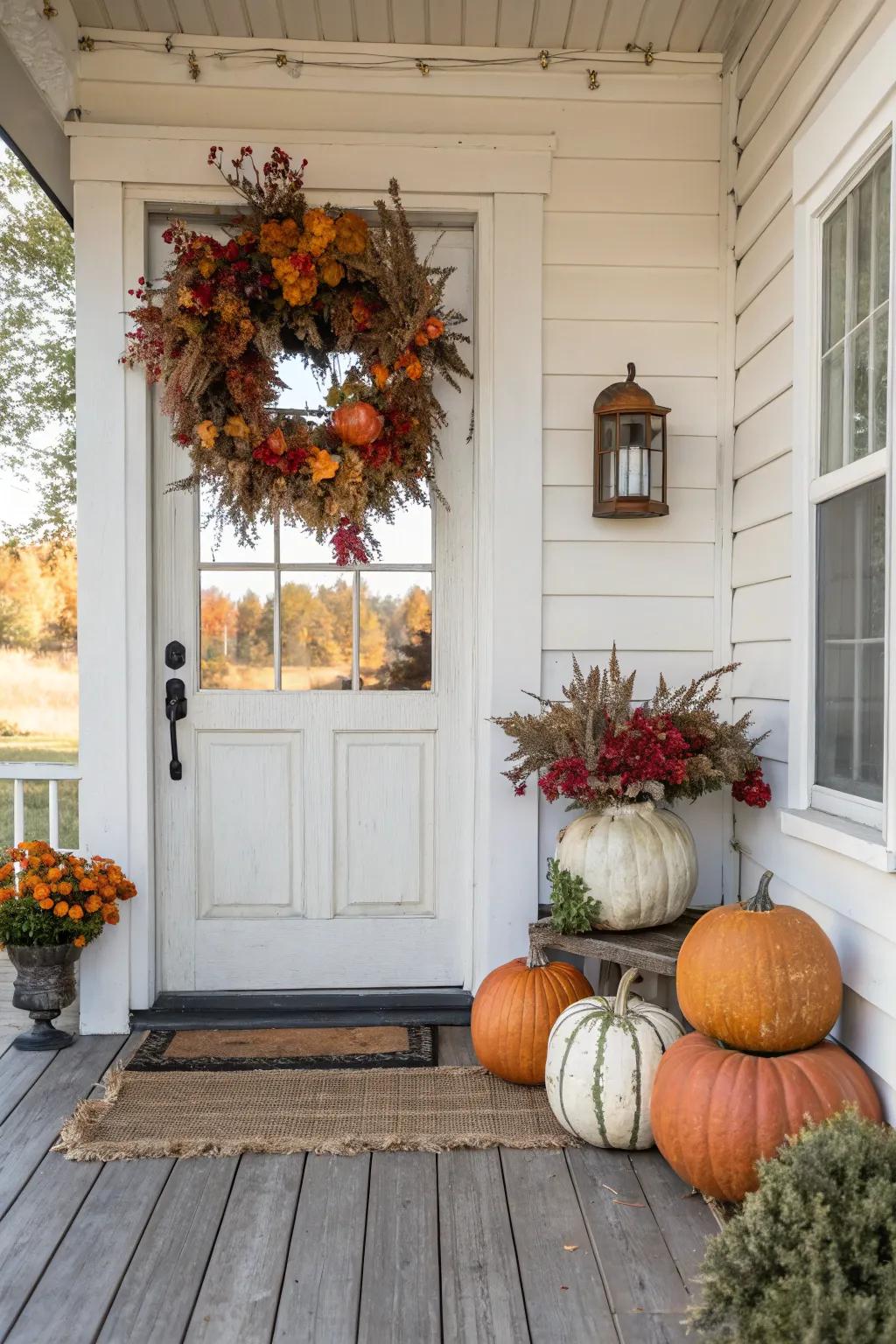 Seasonal accents keep the area vibrant.
