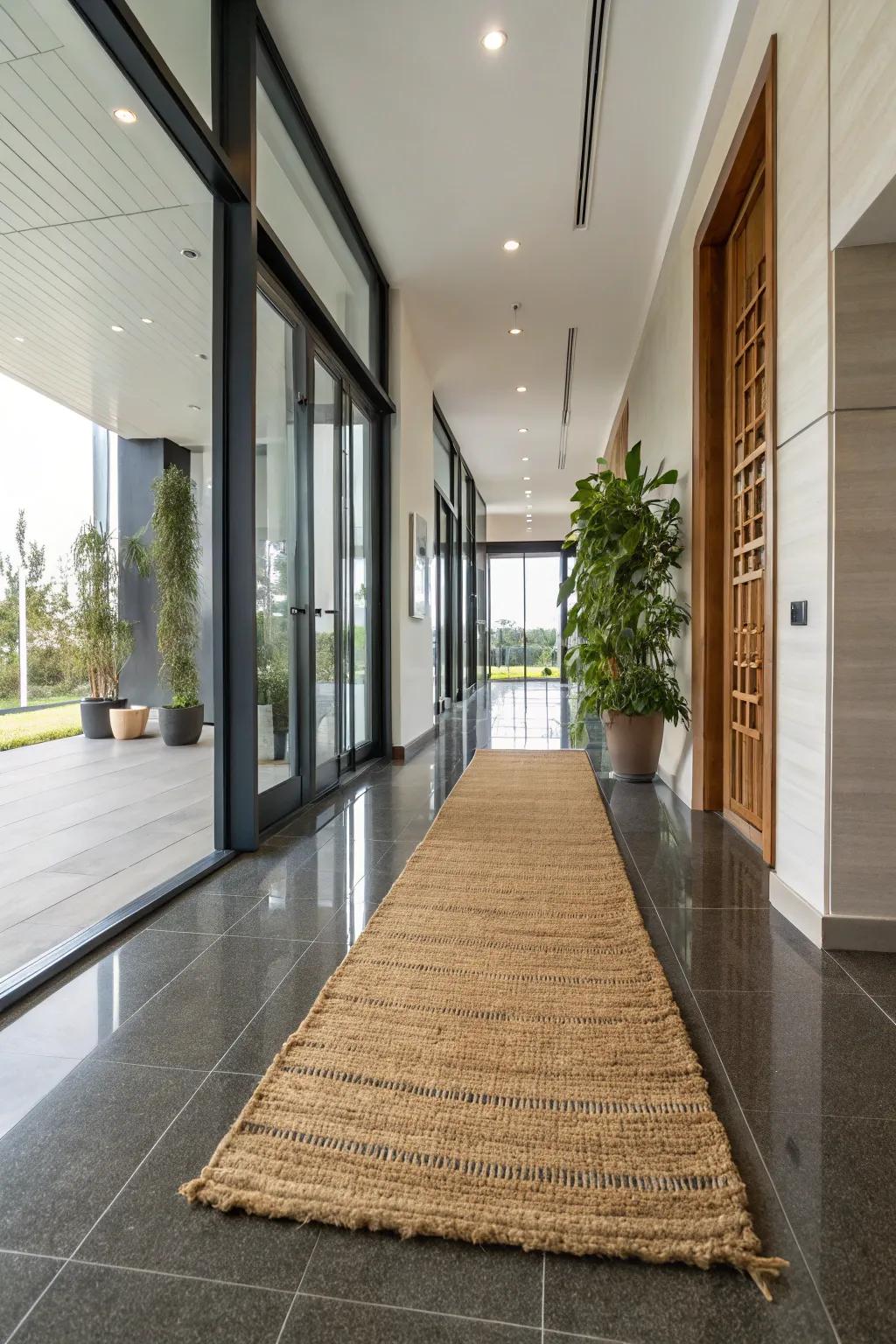 Materials that are sustainably sourced offer eco-friendly sophistication.