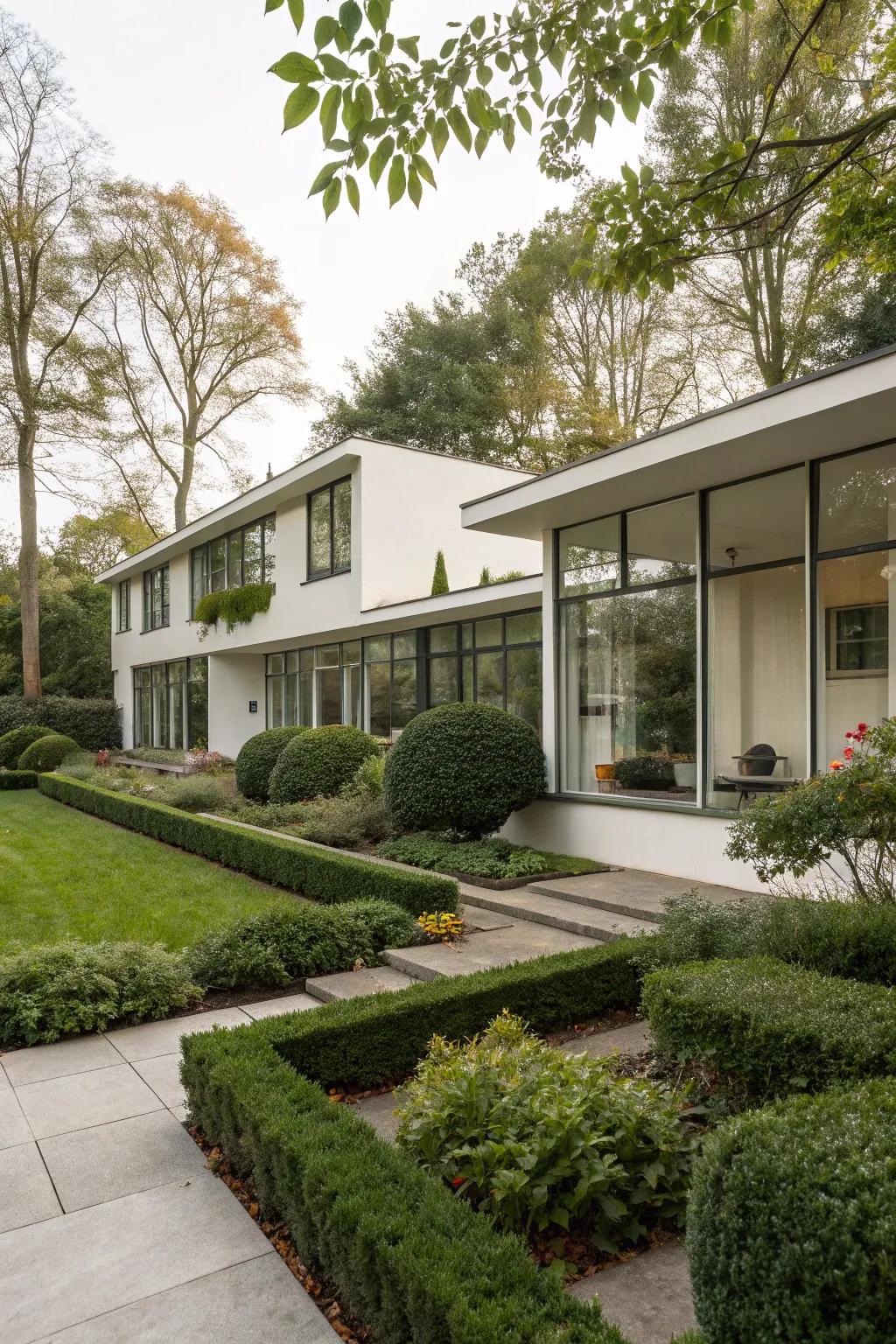 Mid-century modern pieces providing timeless appeal