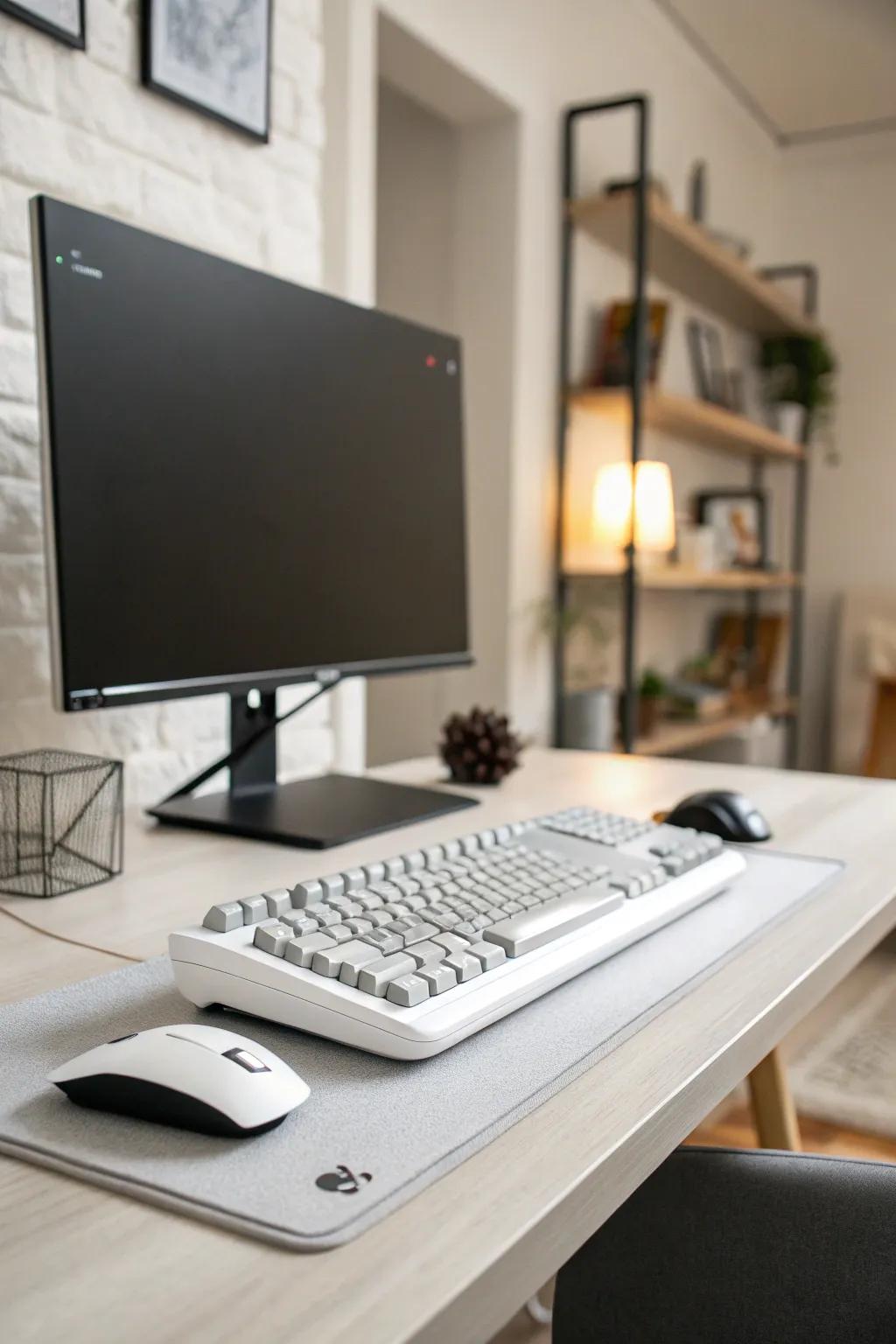 Minimalist designs foster a focused and distraction-free environment.