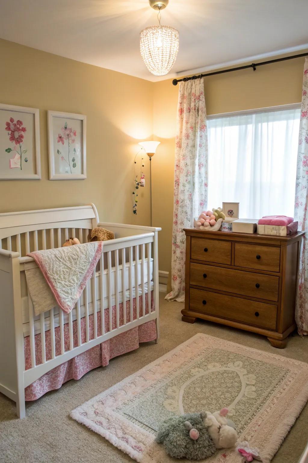 An adaptable baby bed promises durability and practicality.