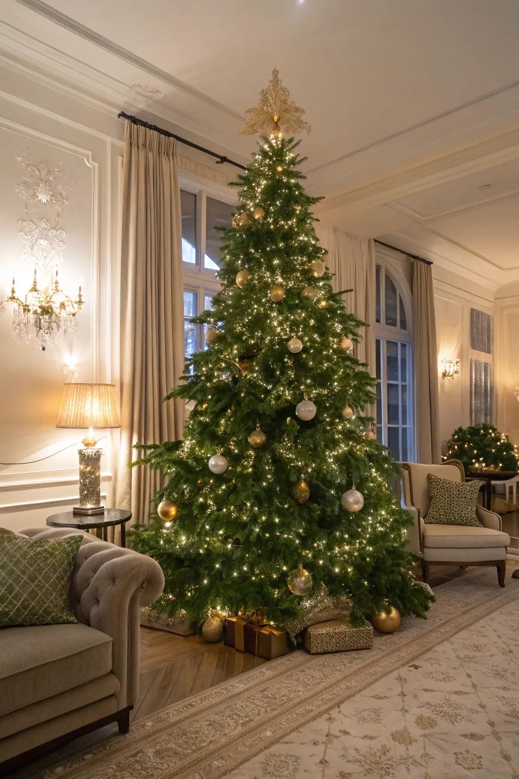 Opulent manifestation with abundant emerald twine.