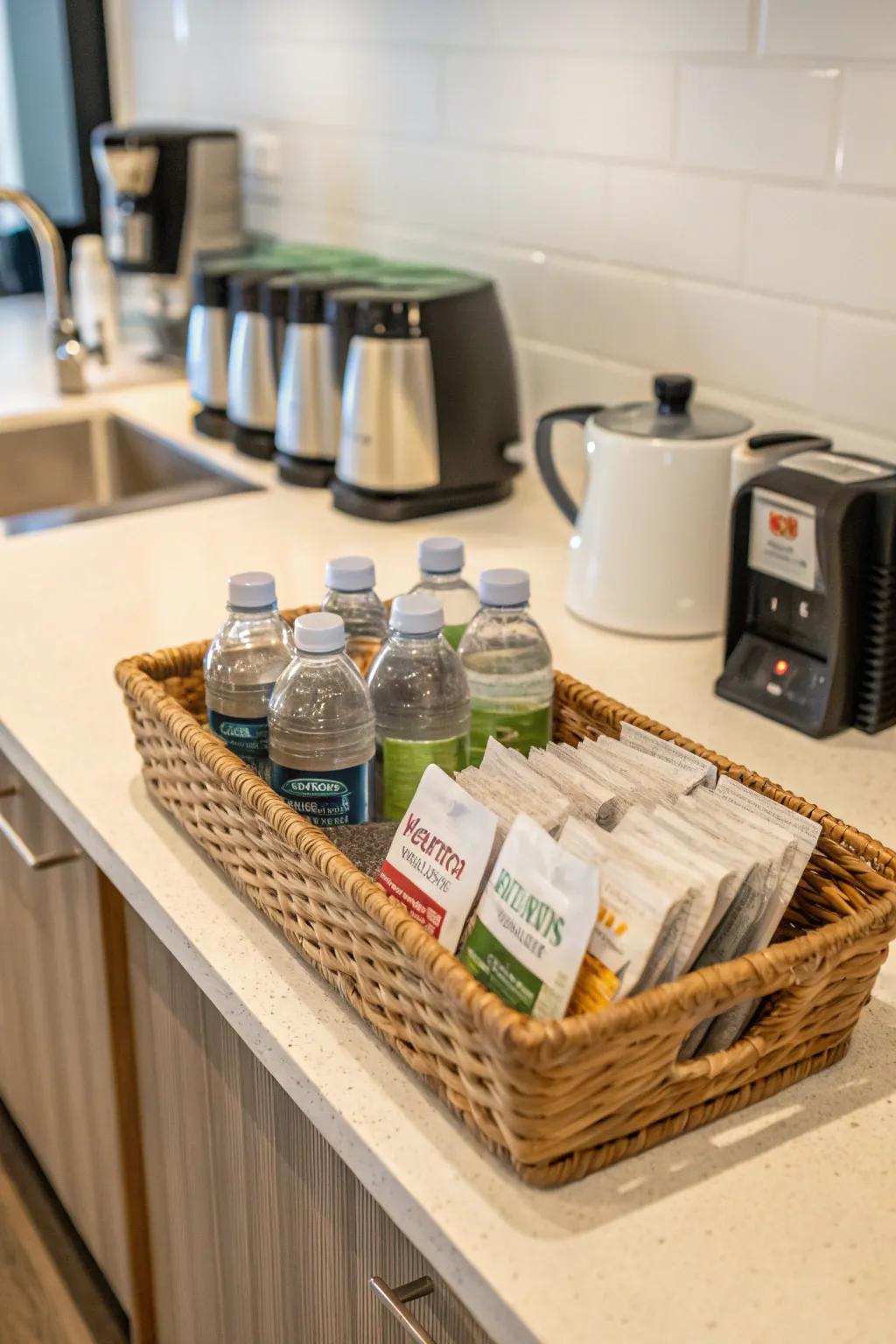 Hydrating drinks to keep your guests refreshed.