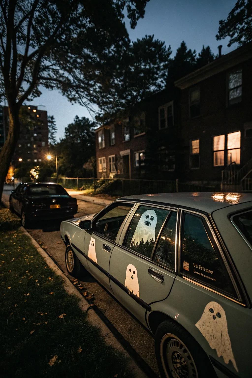 Ghost decals transform your vehicle into a spectral vision.