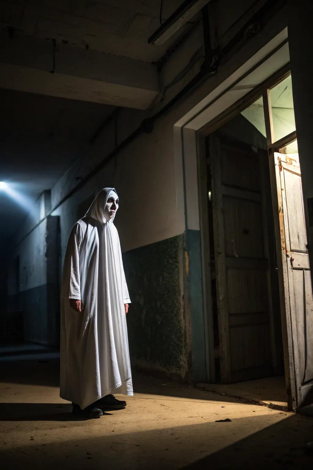 An eerie spectral cloak is timelessly haunting.