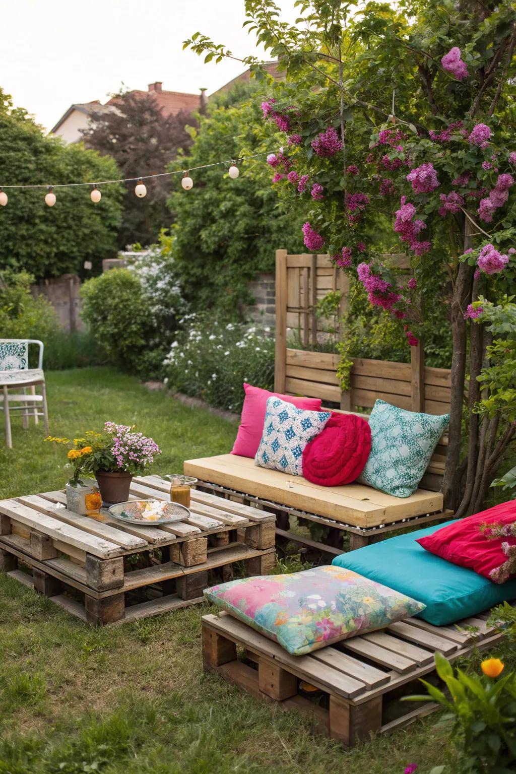 A basic seating spot can become your go-to area for unwinding.