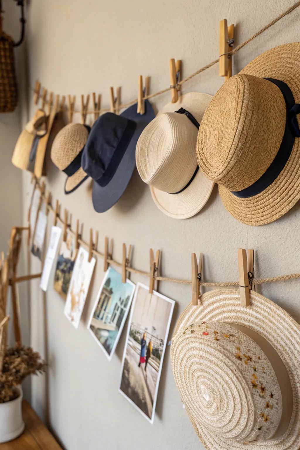 A cord exhibit is fun and economical.