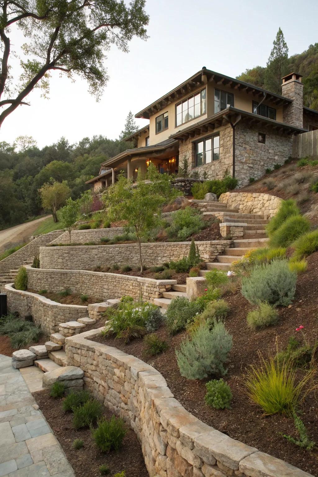 Using nature conserves the land.