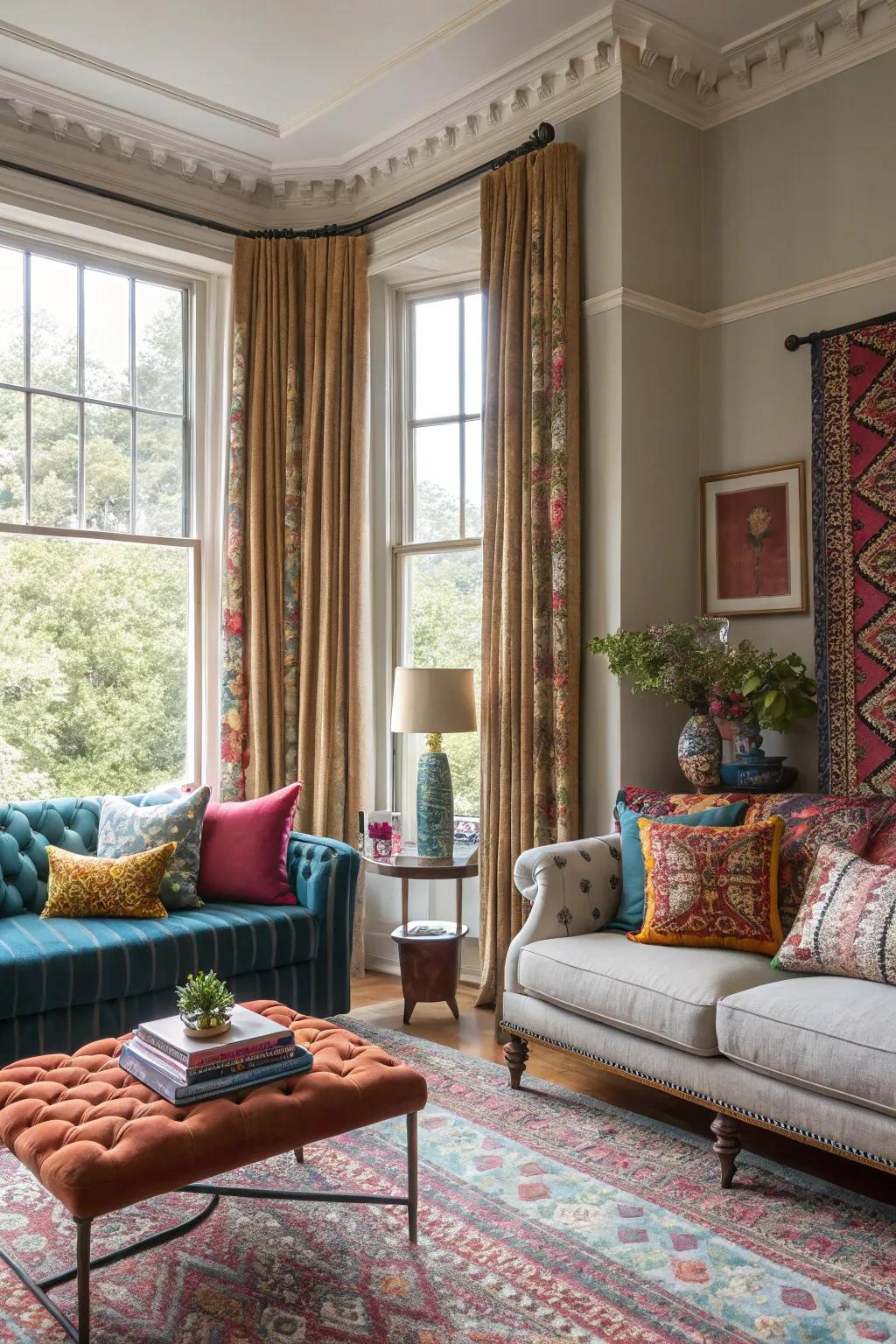 Panel borders present a distinct method to personalize your living space decor.