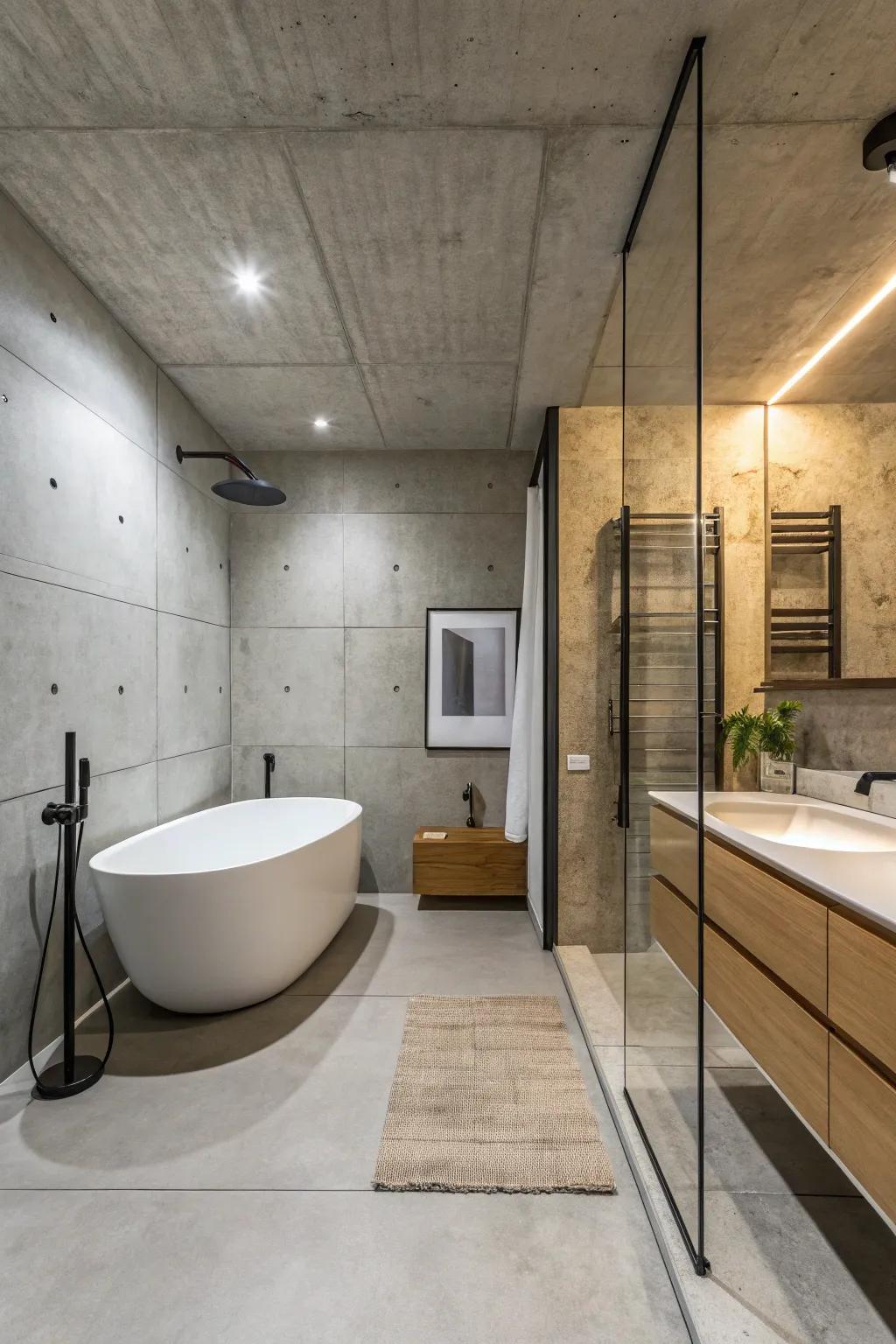 Solidified compositions for an urban, masculine aesthetic.