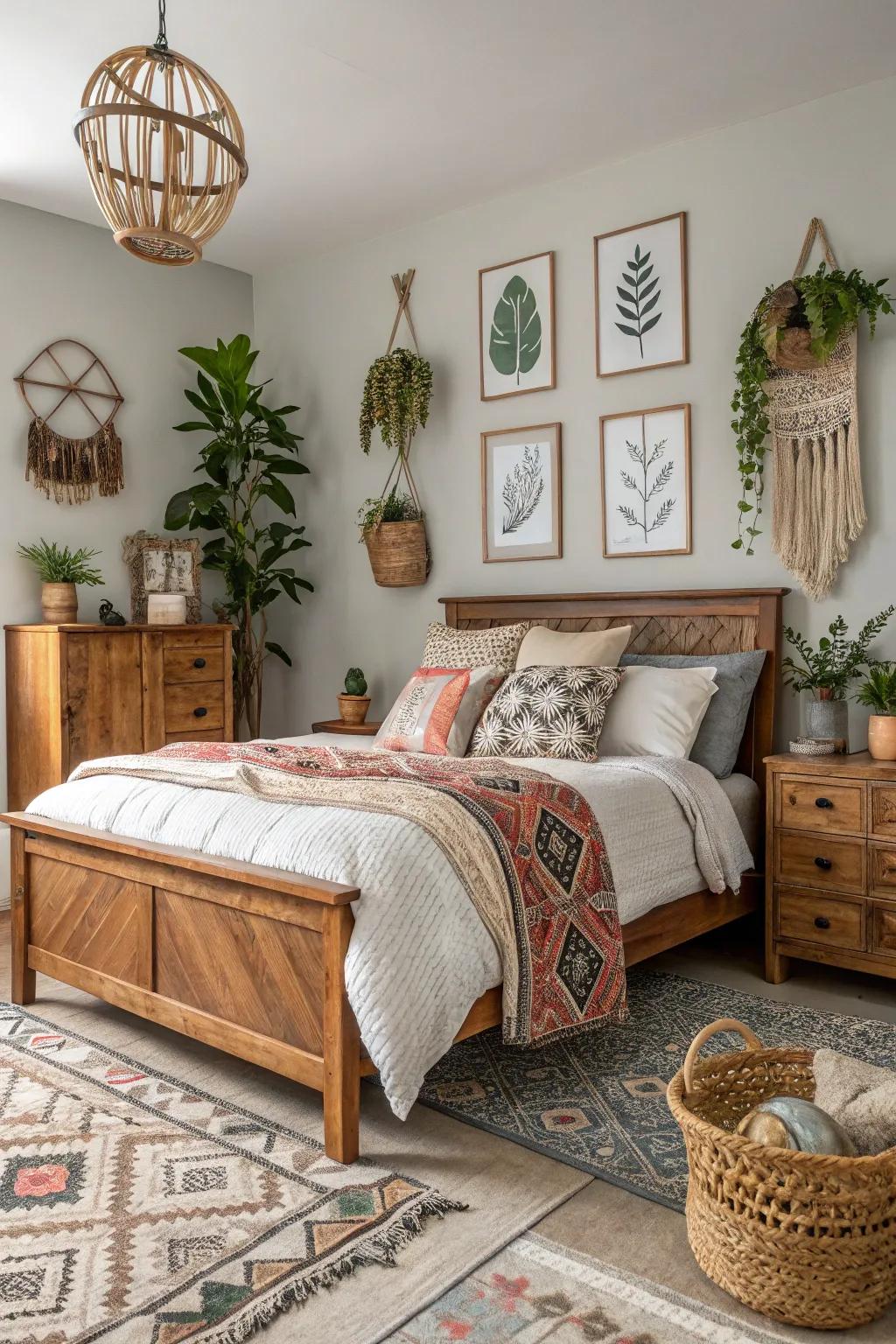 An original mix of forms adds distinctive allure.