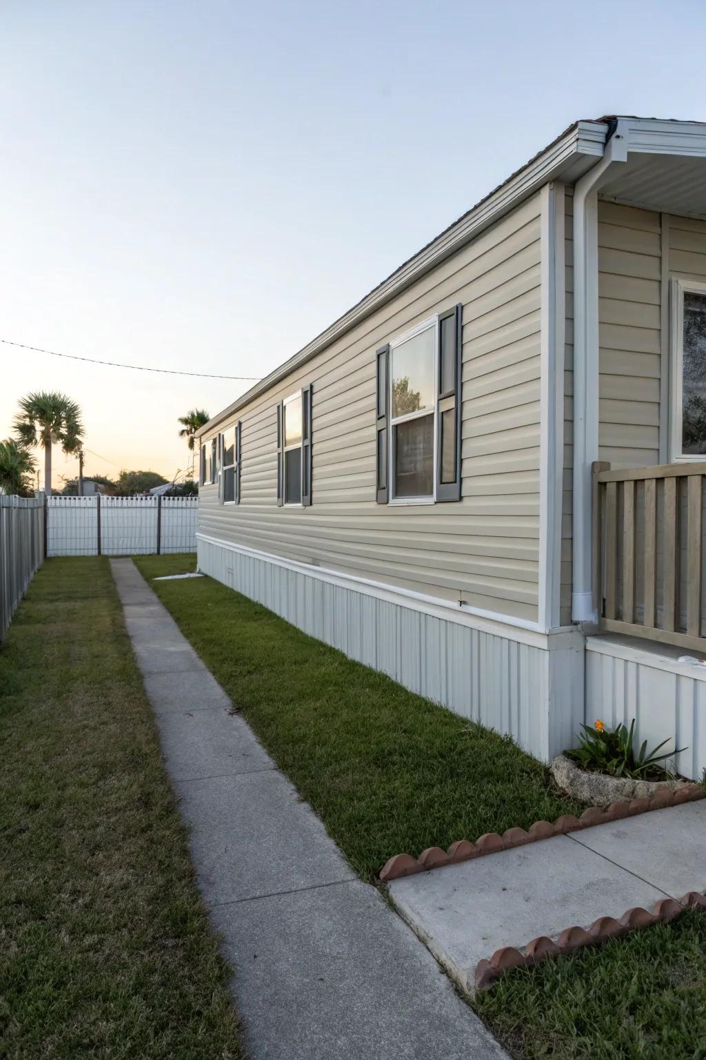 Fiber compound base coverings are a sturdy and eco-conscious option.