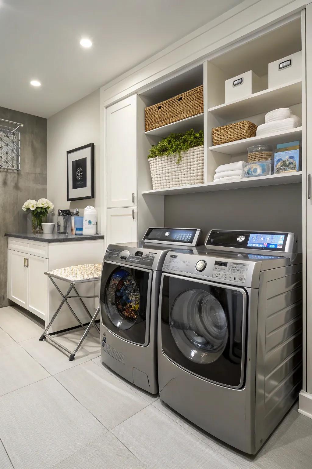 Advanced technology simplifies your laundry chores.