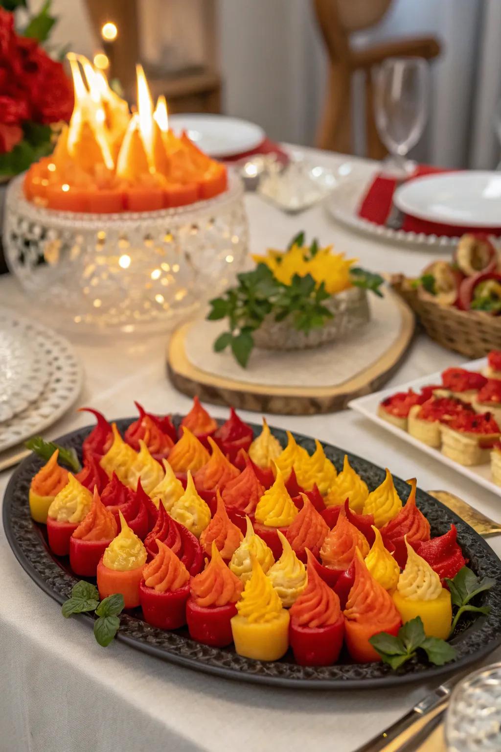 Theme-based appetizers for your taste buds.