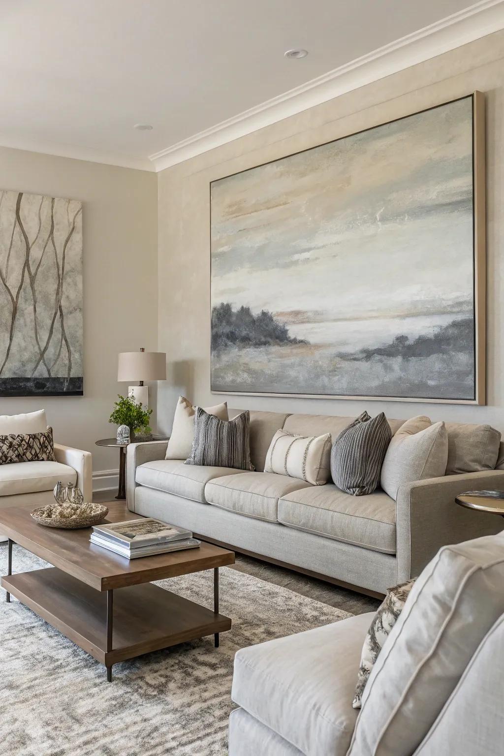 A statement piece visually anchors your room.