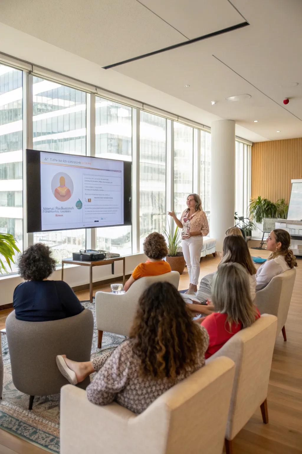 Empower your workforce with wisdom through wellness seminars.