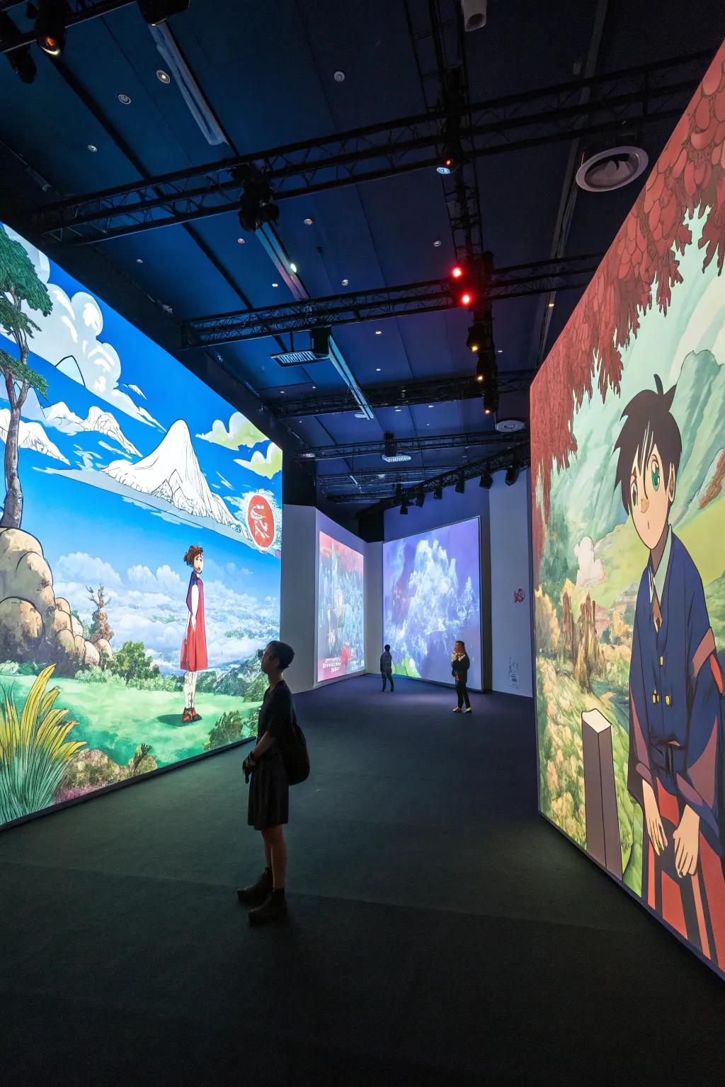 Image projection injects dynamic, ever-evolving art into your area.
