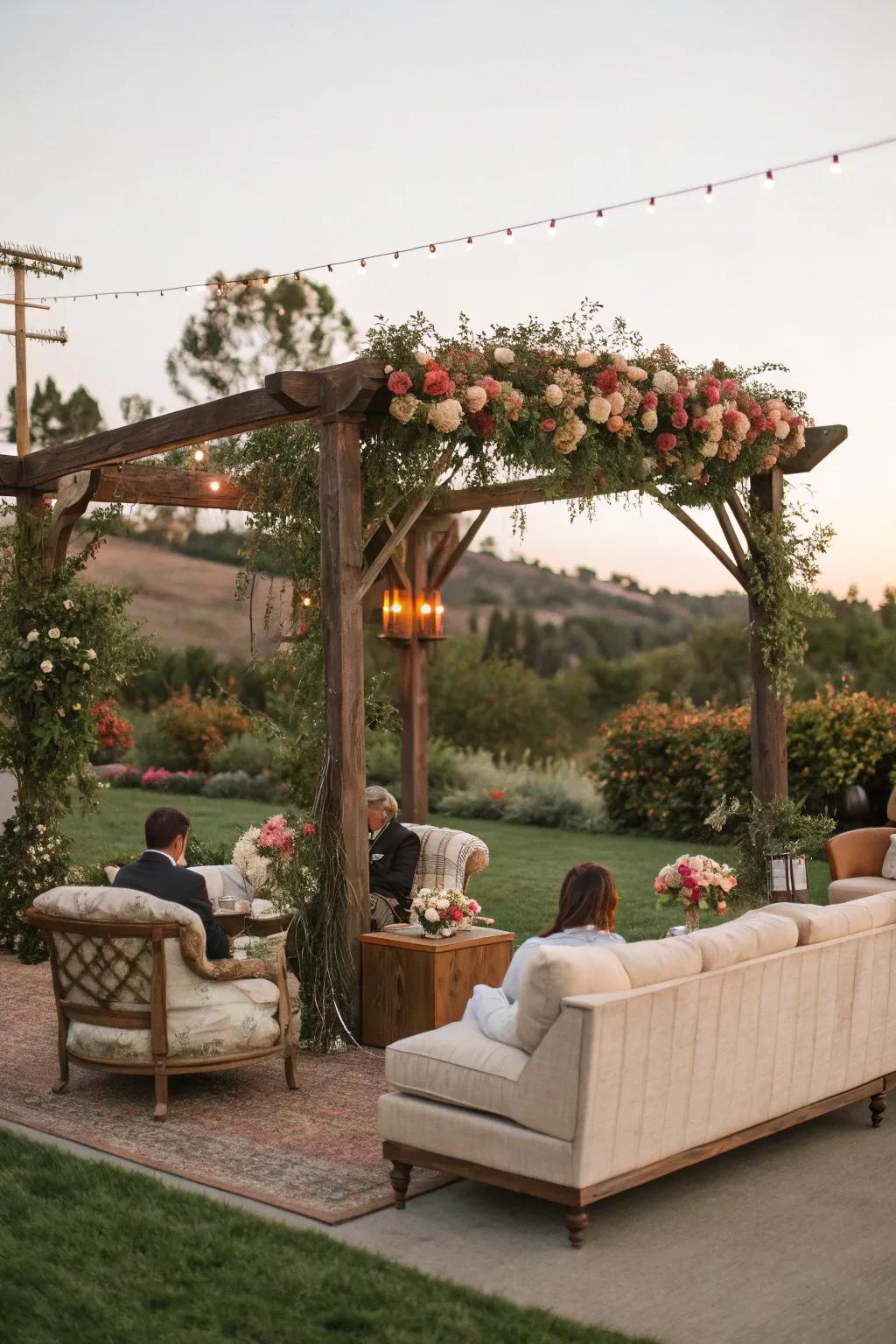 Fashion inviting spaces using classic lounge spots.