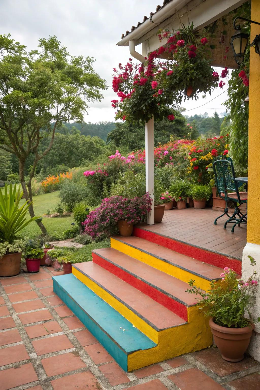 Vibrant colors make a striking impact.