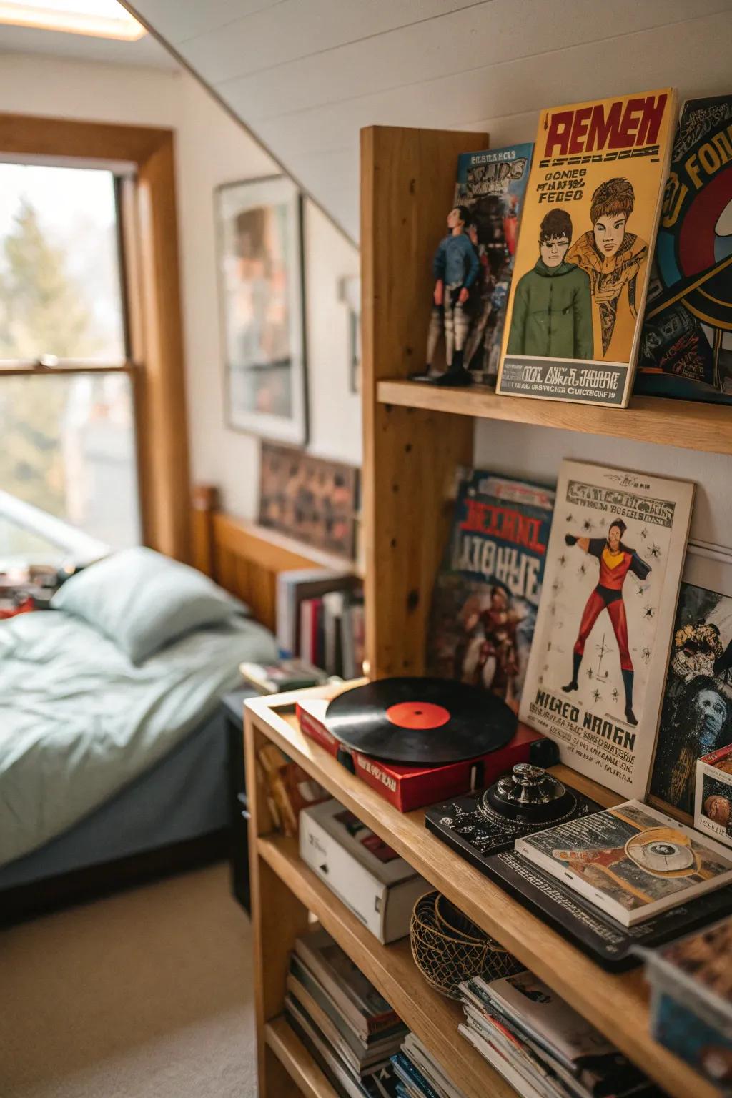Throwback treasures share a nostalgic narrative.