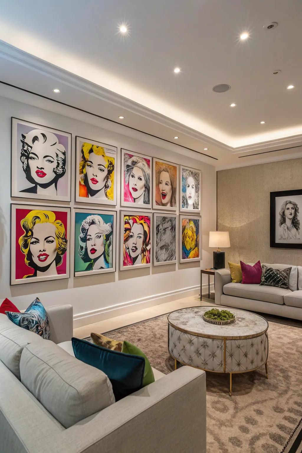 Make it cohesive with repetition in art.