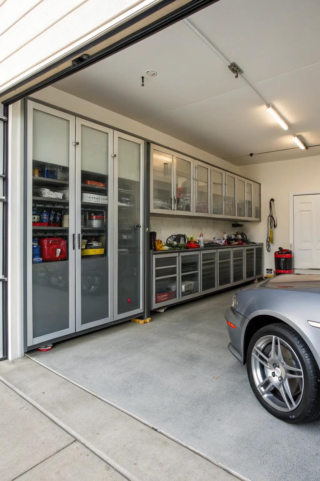 With a smart and small closet system, you can hide clutter.