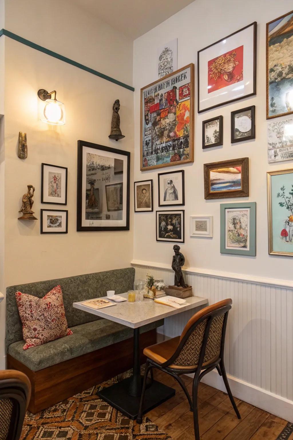 Artwork changes and personalizes your space.