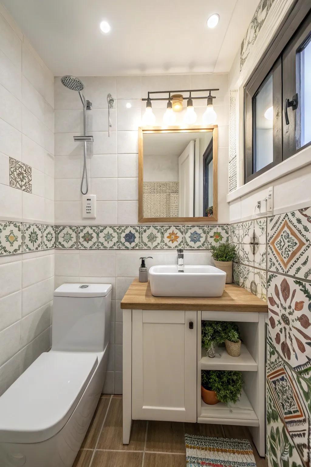 Ornamental facings add charm and character.