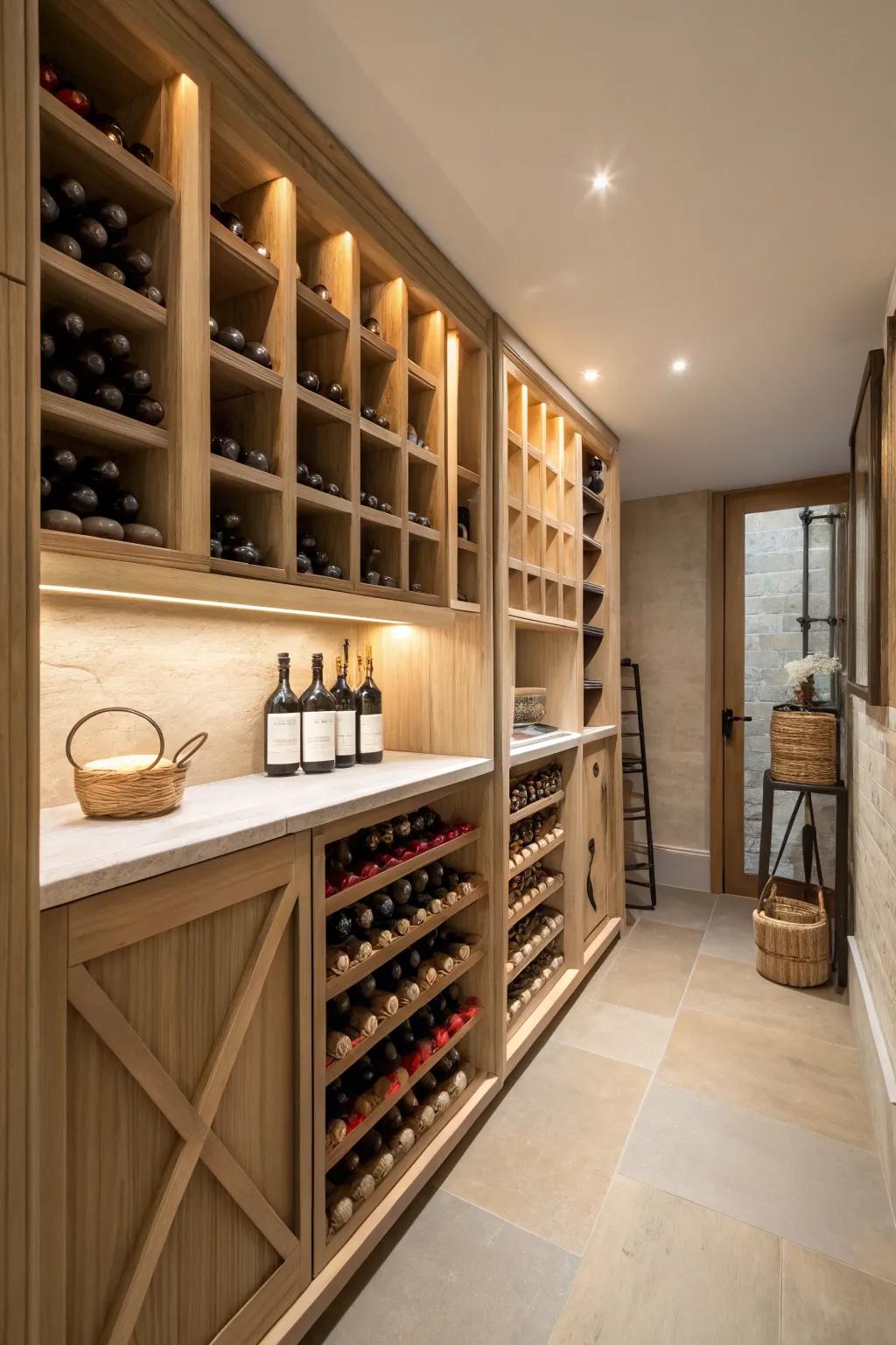 Bright shades cultivate an expansive atmosphere in diminutive areas.