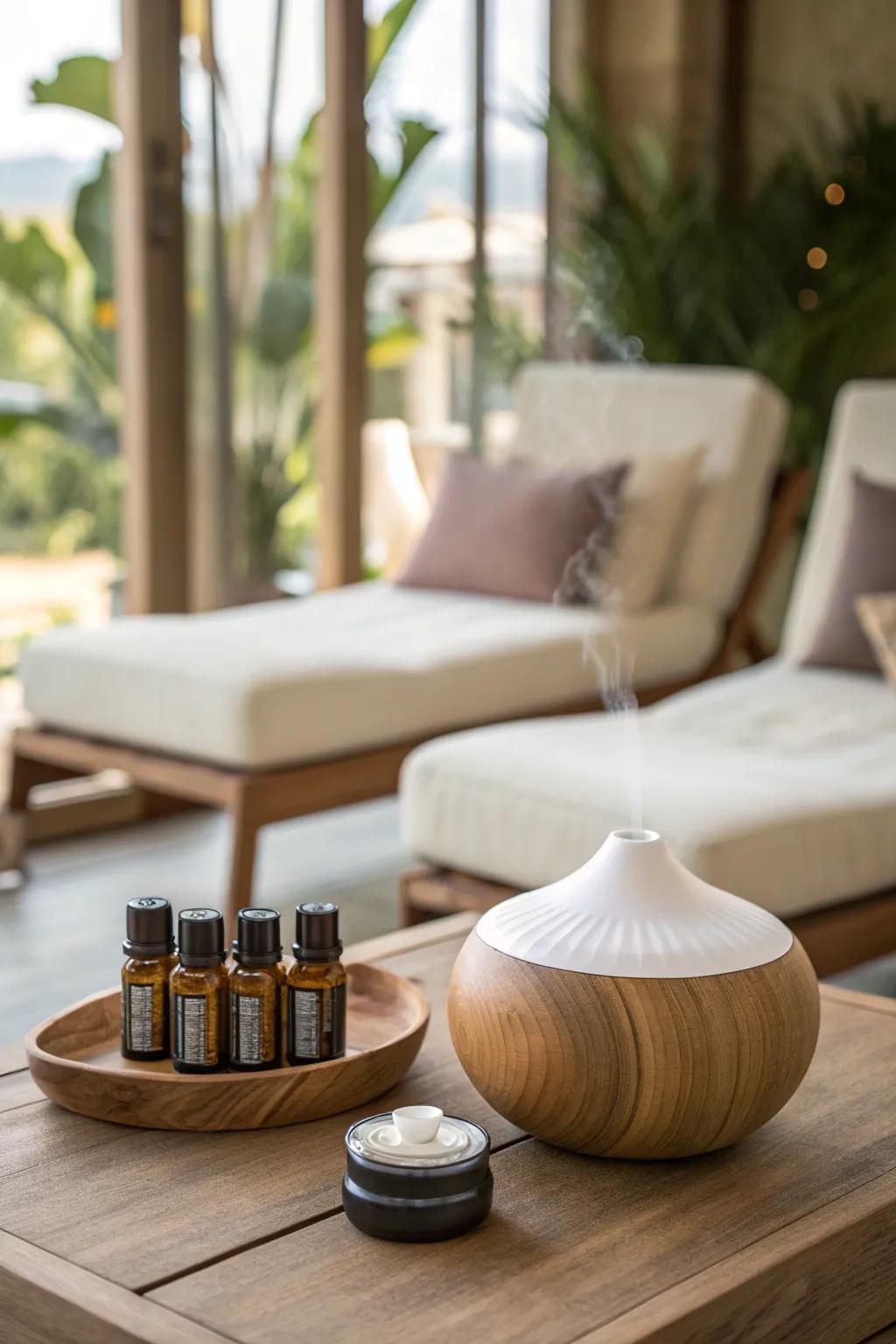 Transform your spa through comforting scent therapy.