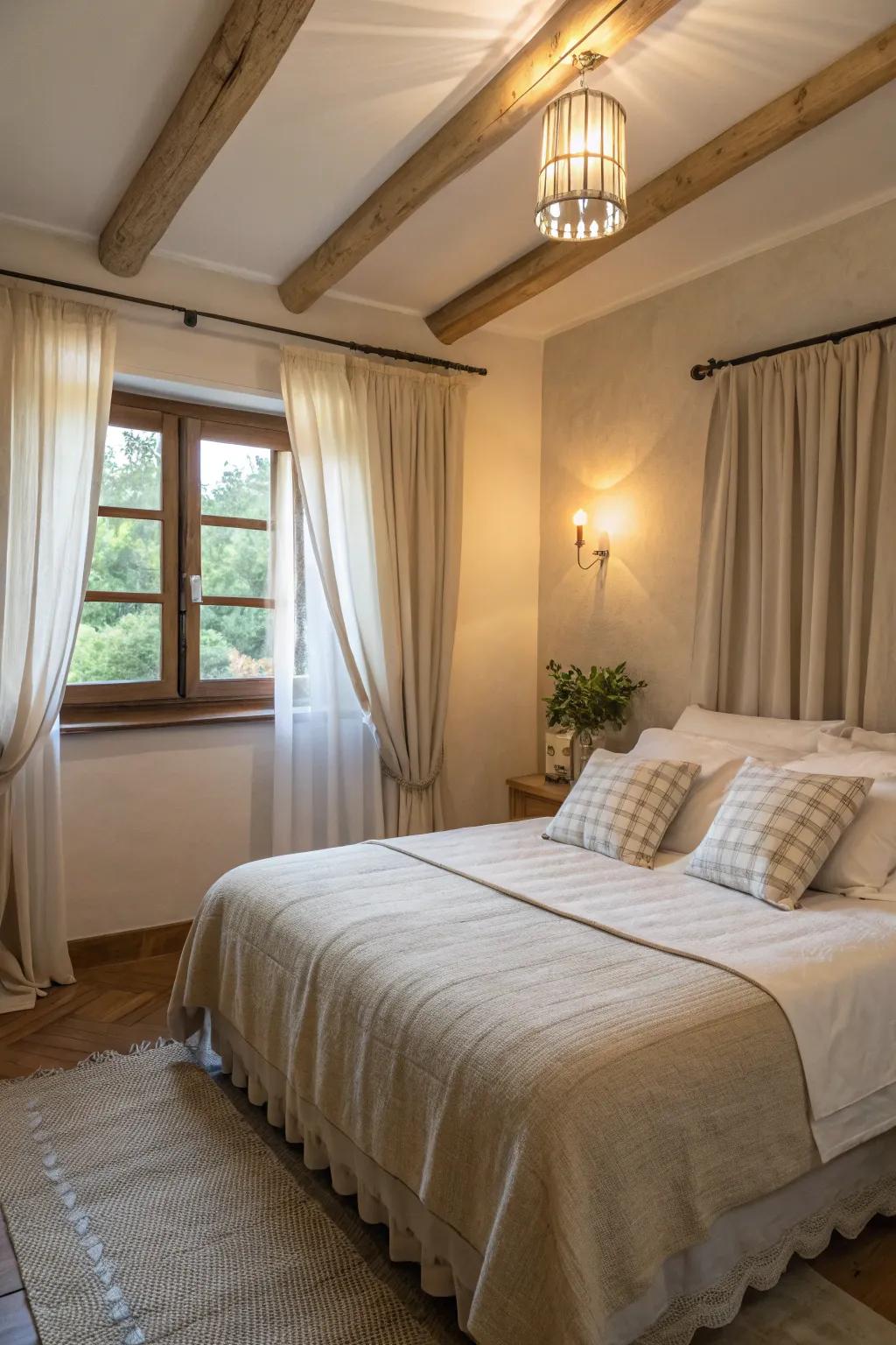 Light linen fabrics really do give off an airy and fresh spring feeling.