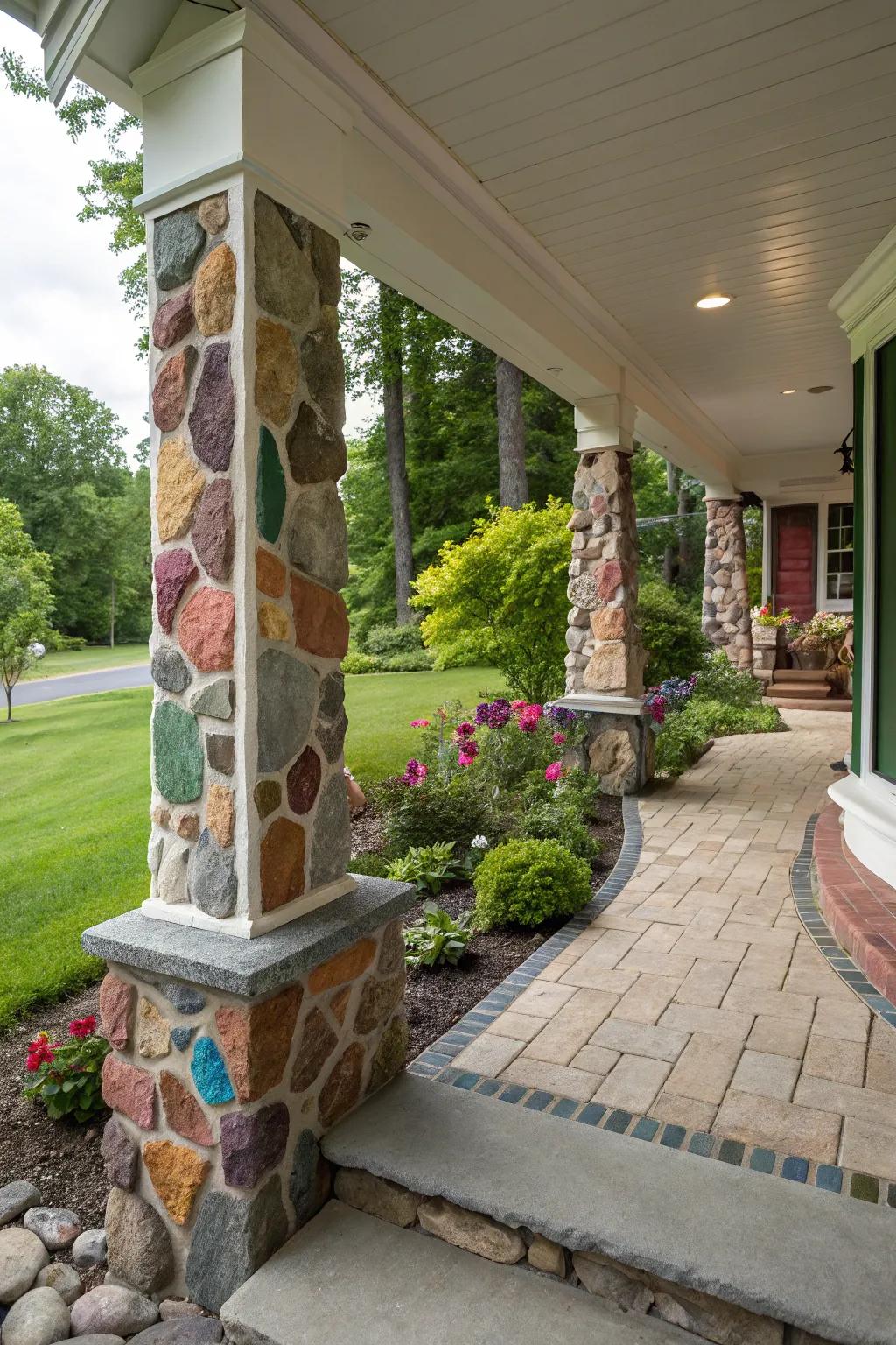 Vibrant rock features include a startling twist.