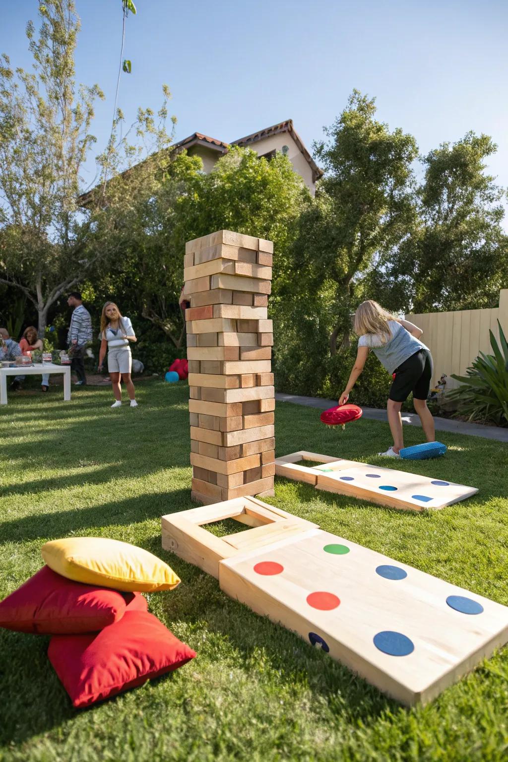 Fill your party with fun and laughter, using captivating outdoor games.