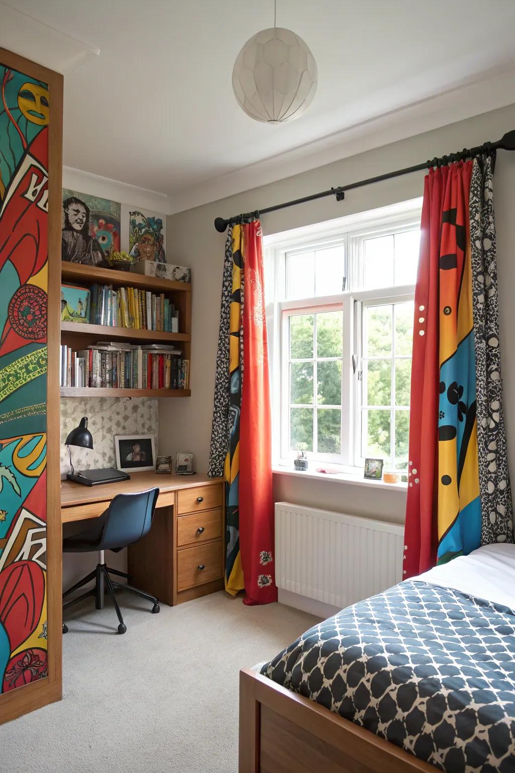 Eye-Catching Prints introduce a burst of creativity and vitality.