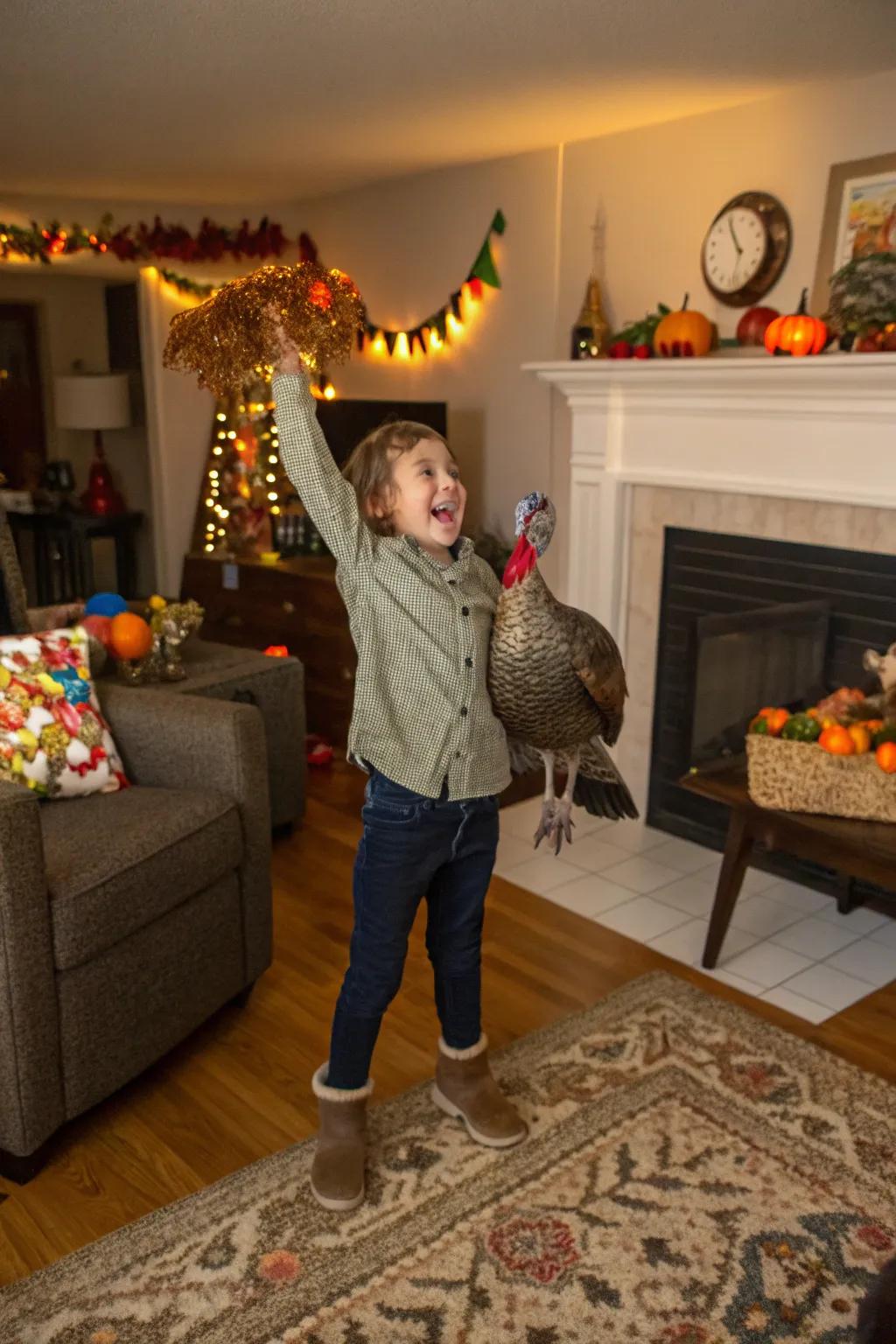 A successful find in the exciting Gobbly Bird Hunt game.