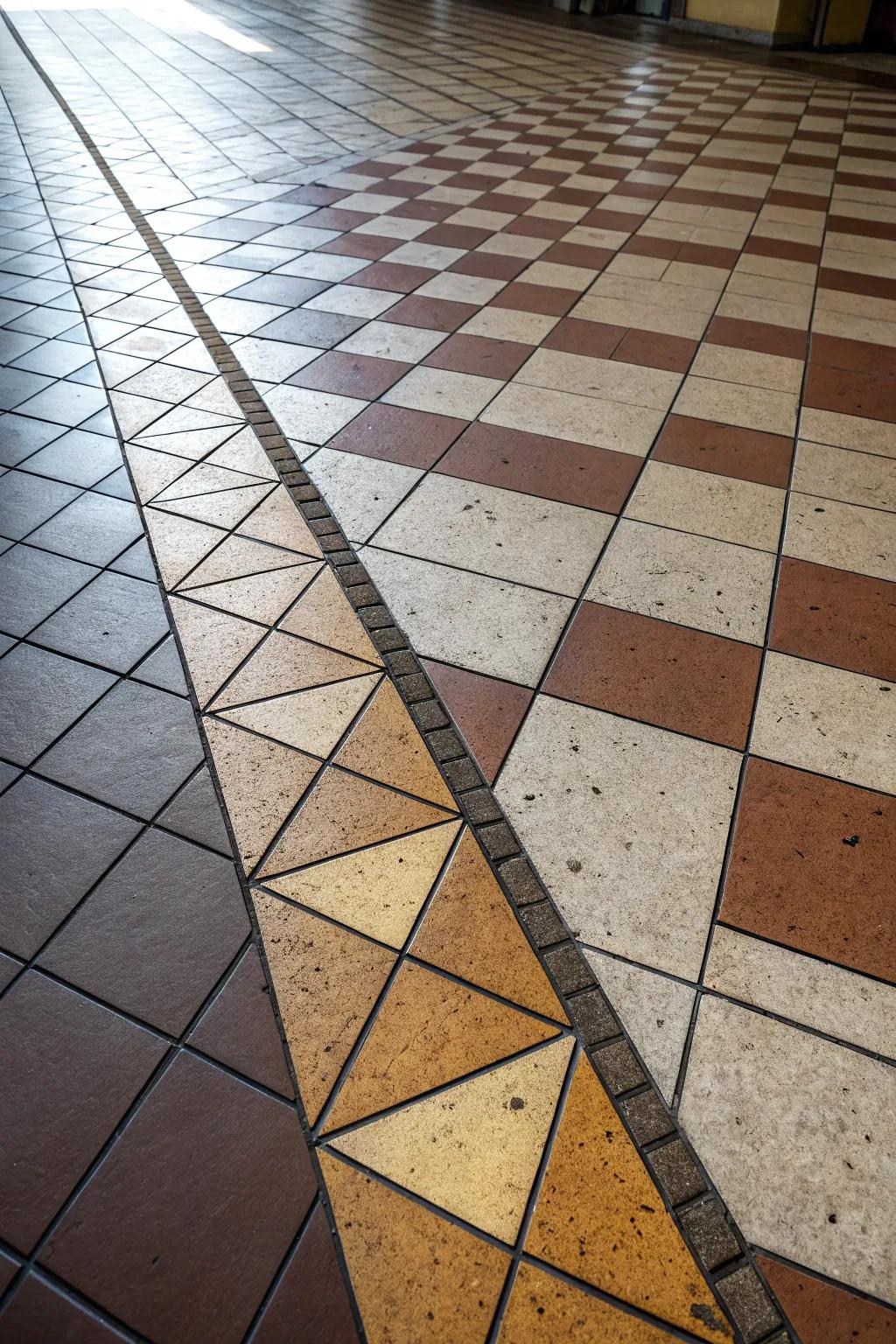 Diagonal changes bring energy and uniqueness.