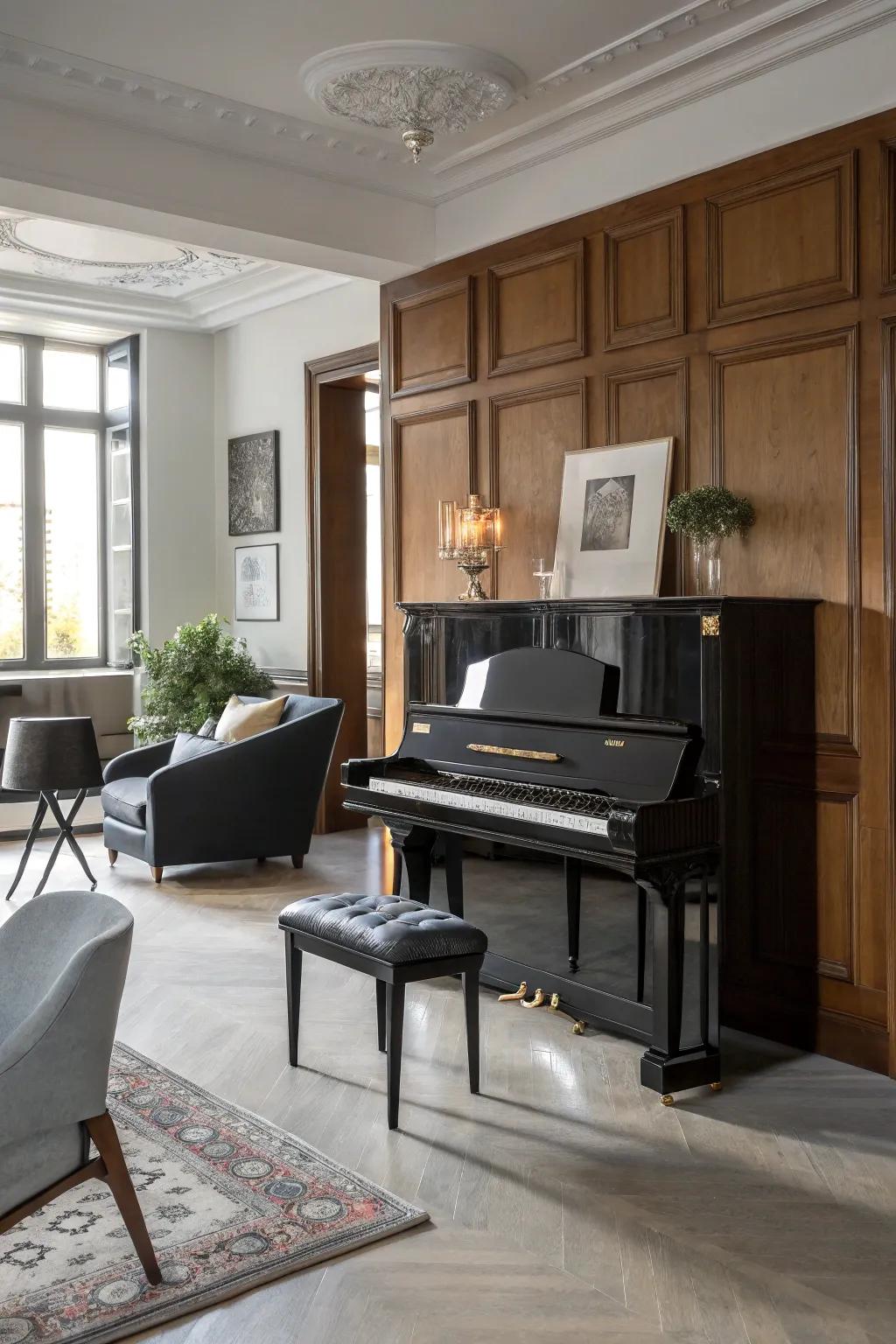 Design a timeless charm by combining different design periods.