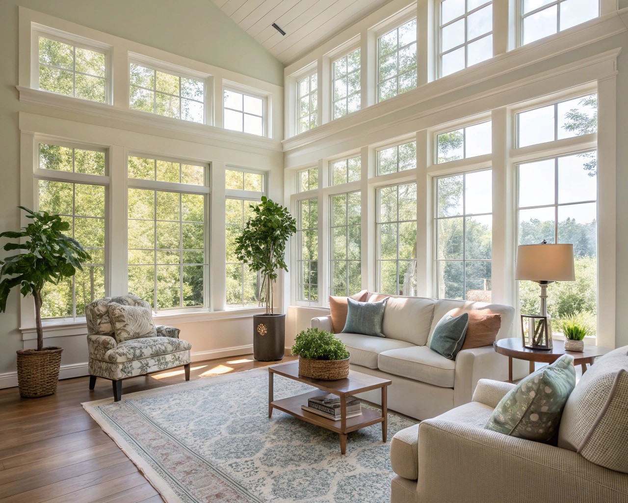 Analyzing space and light in a home to maximize potential interior design.