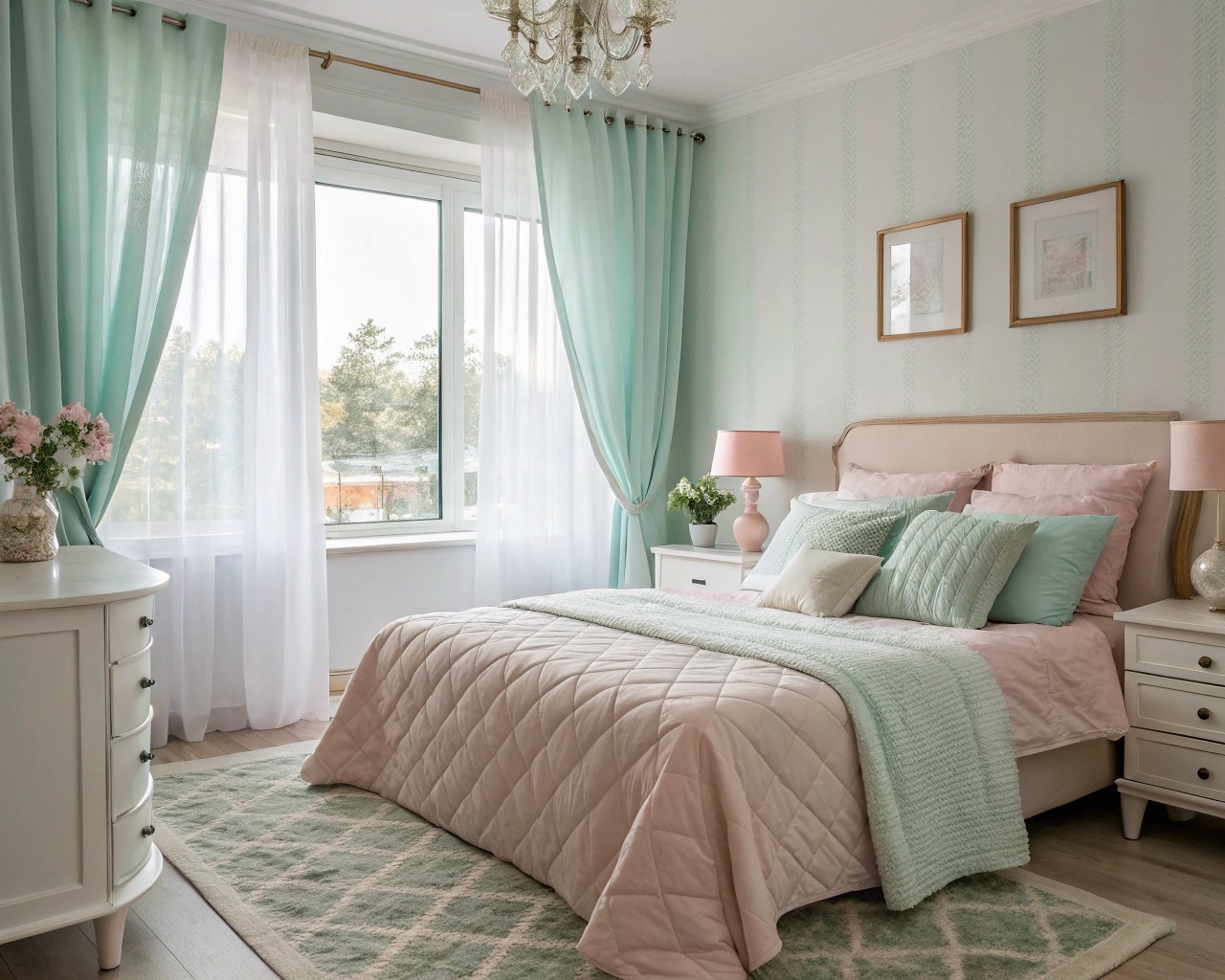 Creating a bedroom sanctuary is key during life changes, focusing on textiles and organization