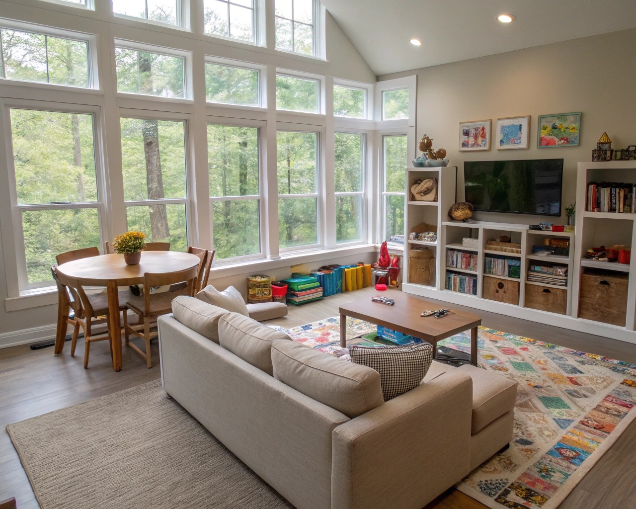 Designing multi-functional spaces that adapt to changing family needs.