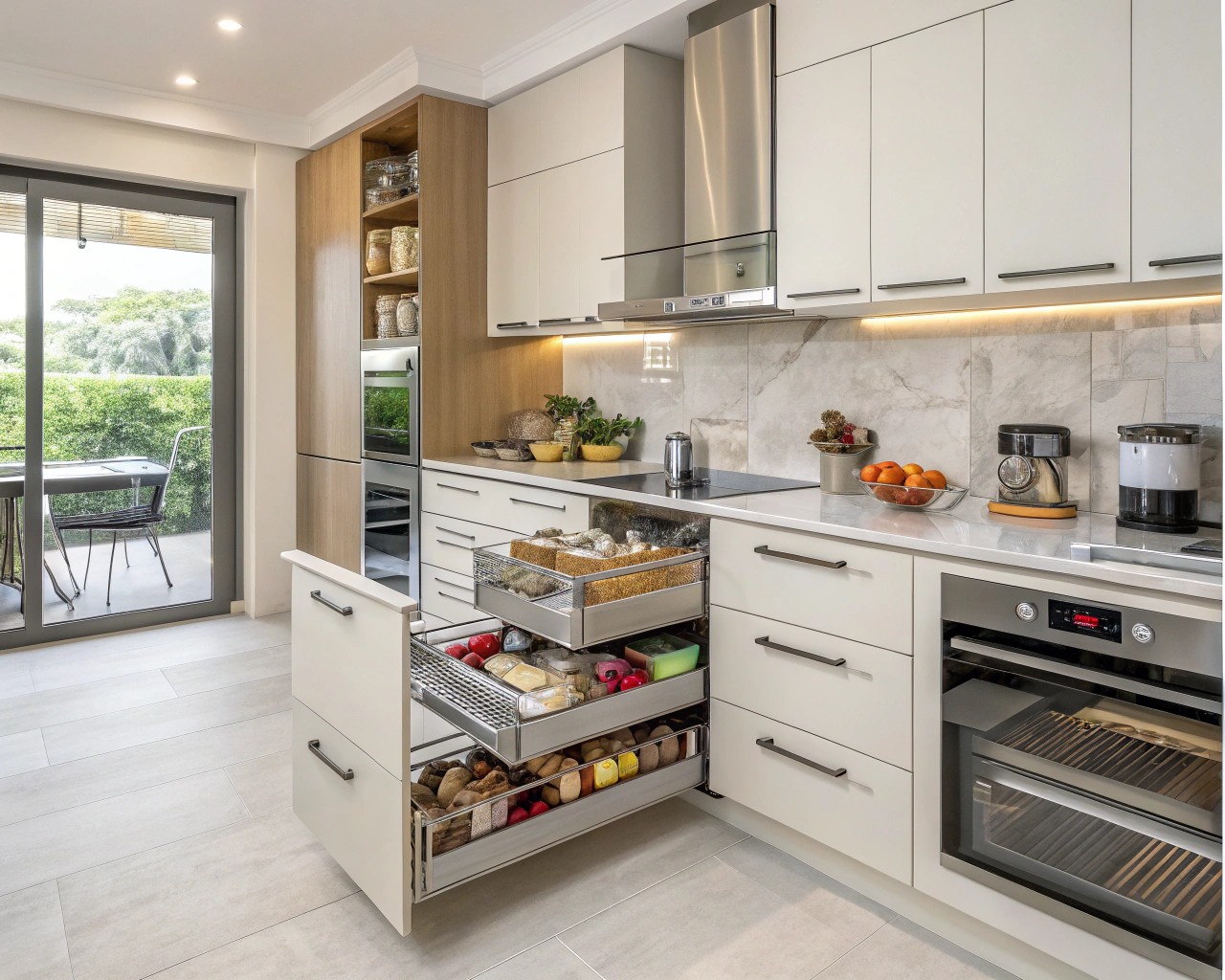 Ergonomic kitchen designs balance functionality and safety for aging in place.