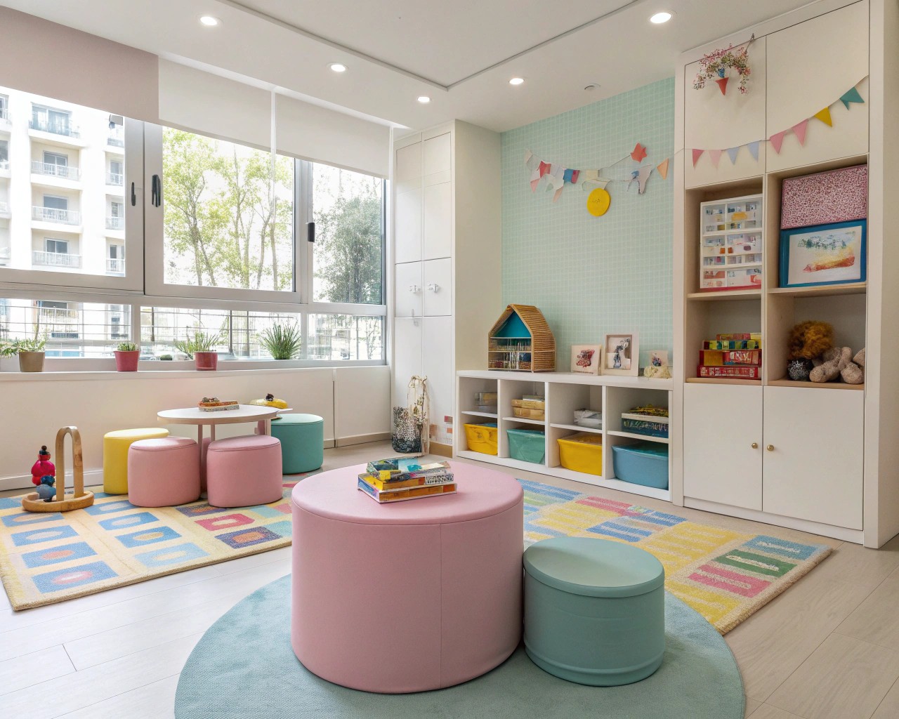 Integrating safety features without compromising on aesthetics in family spaces.