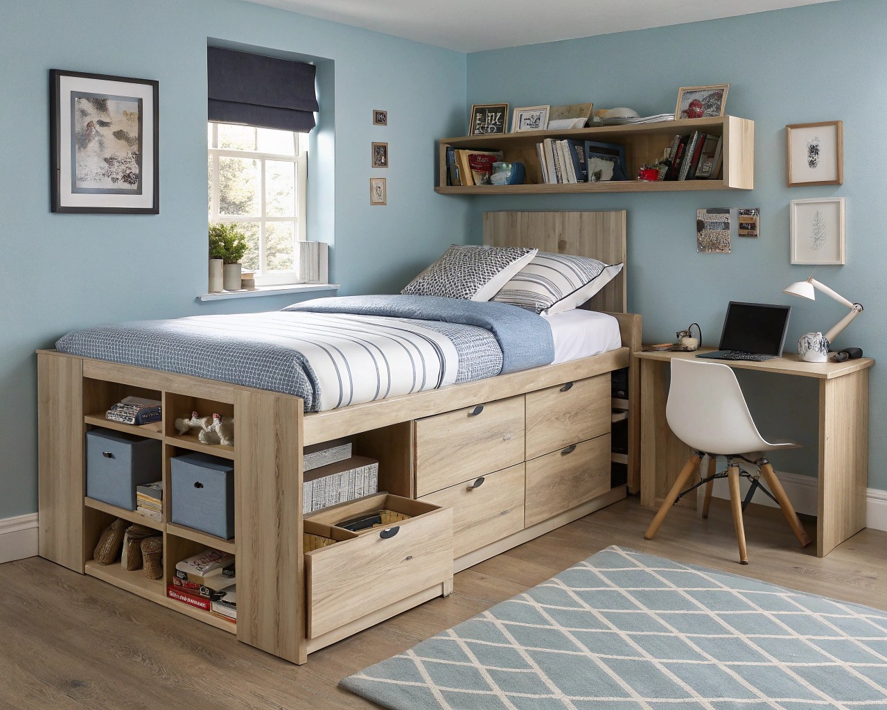 Smart multifunctional furniture solutions for maximizing space in small homes.